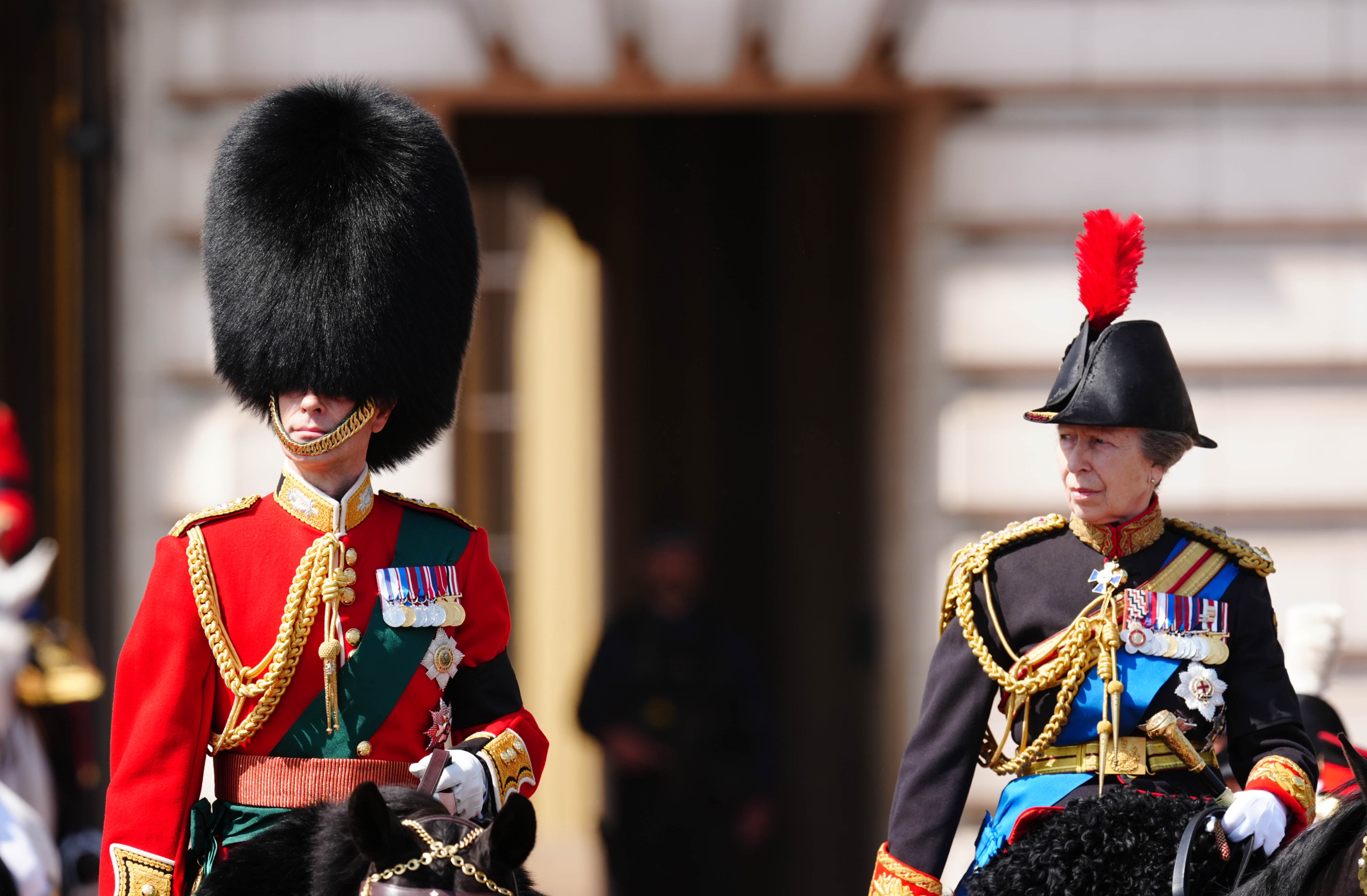 The Duke of Edinburgh and the Princess Royal