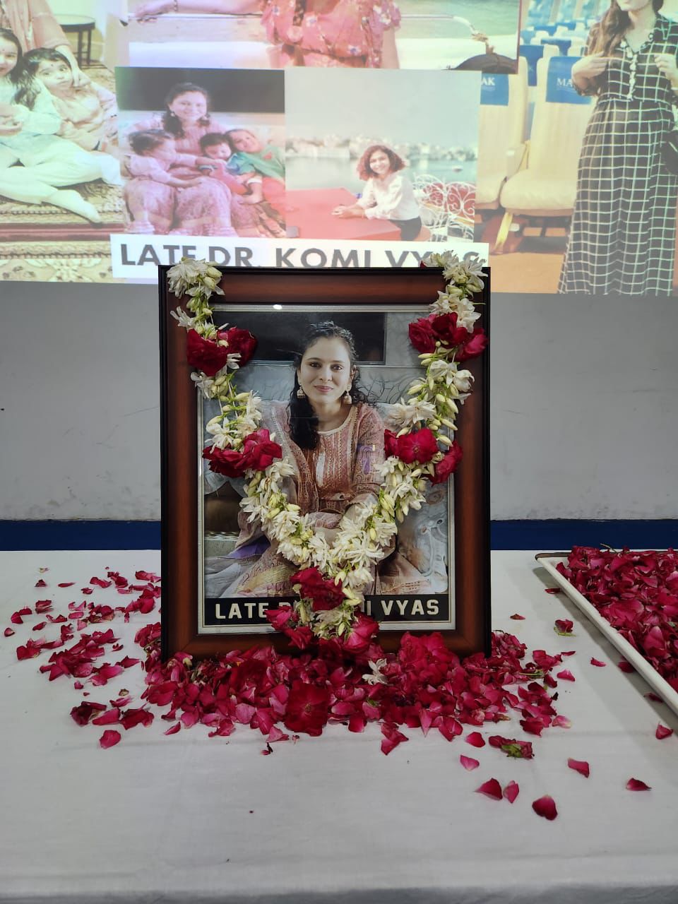 Vyas and her family were planning on starting afresh in London