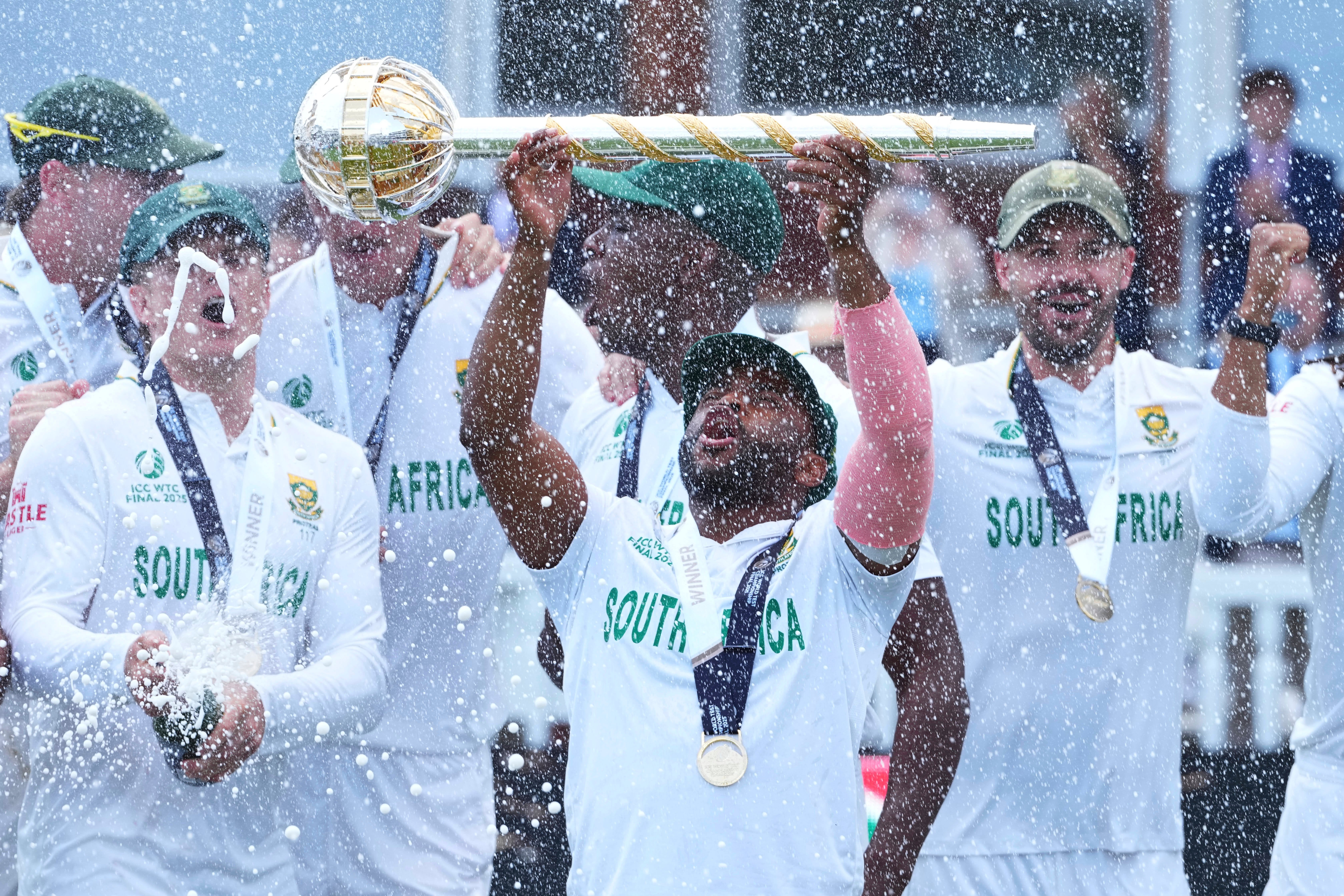 Temba Bavuma secured the Test mace