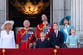 Royals gather on Buckingham Palace balcony for Trooping the Colour flypast