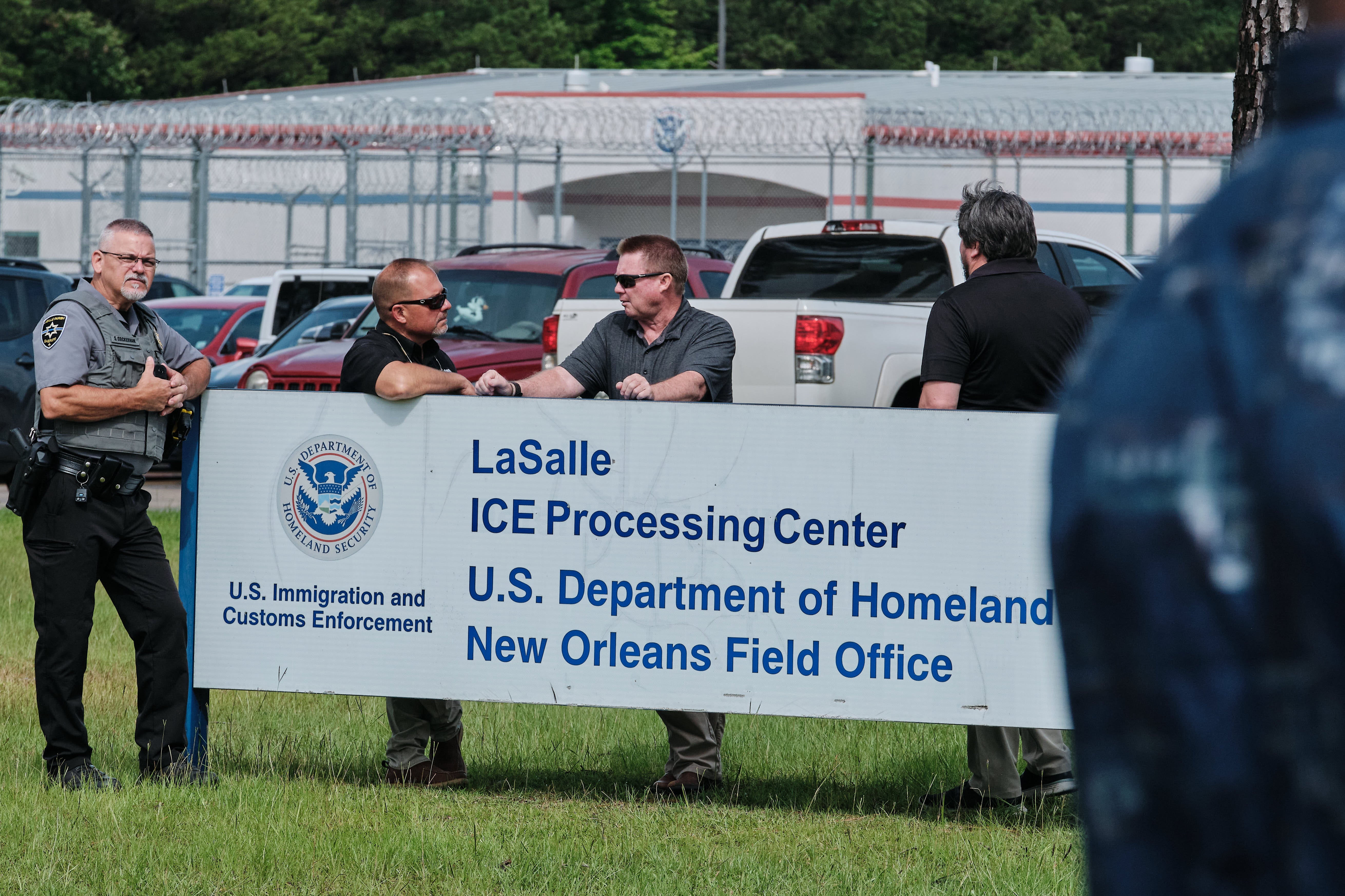 Khalil has been imprisoned at the ICE facility in rural Louisiana since March following his arrest and revocation of his green card over what Marco Rubio said were threats to foreign policy interests