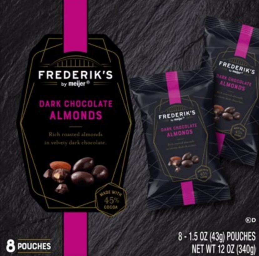 Frederik's Dark Chocolate Almonds have been recalled by Meijer