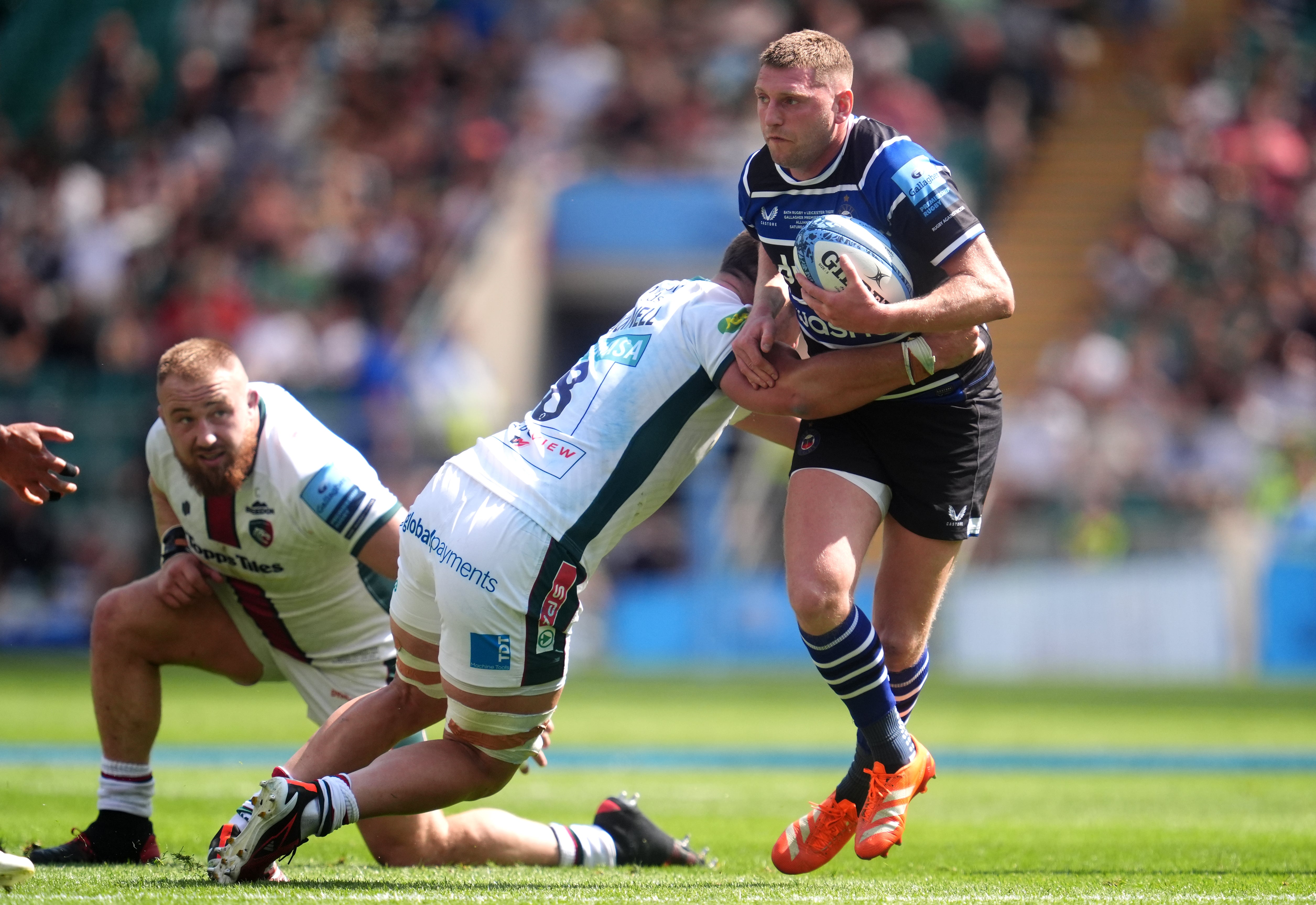 Russell initially struggled to get Bath going, but grew in influence