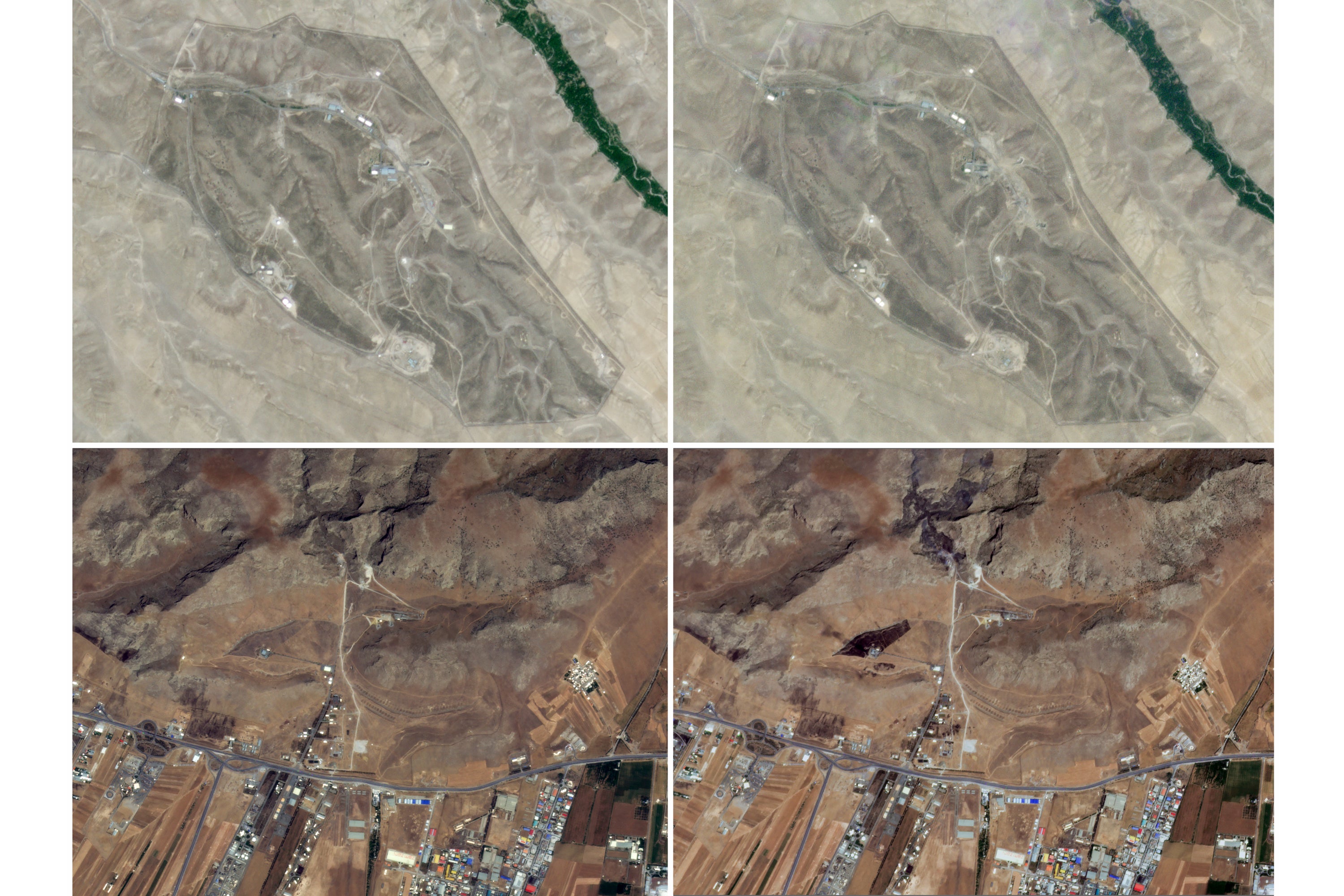 Mideast Wars Satellite Images