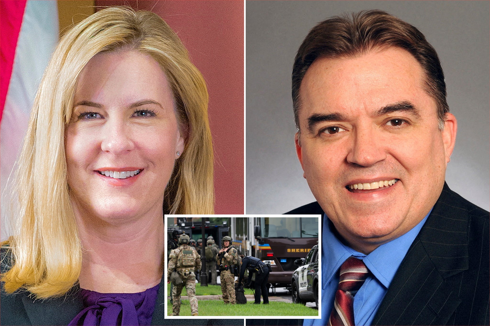 State Rep. Melissa Hortman (left) and Sen. John Hoffman (right) were targeted in the attacks last month
