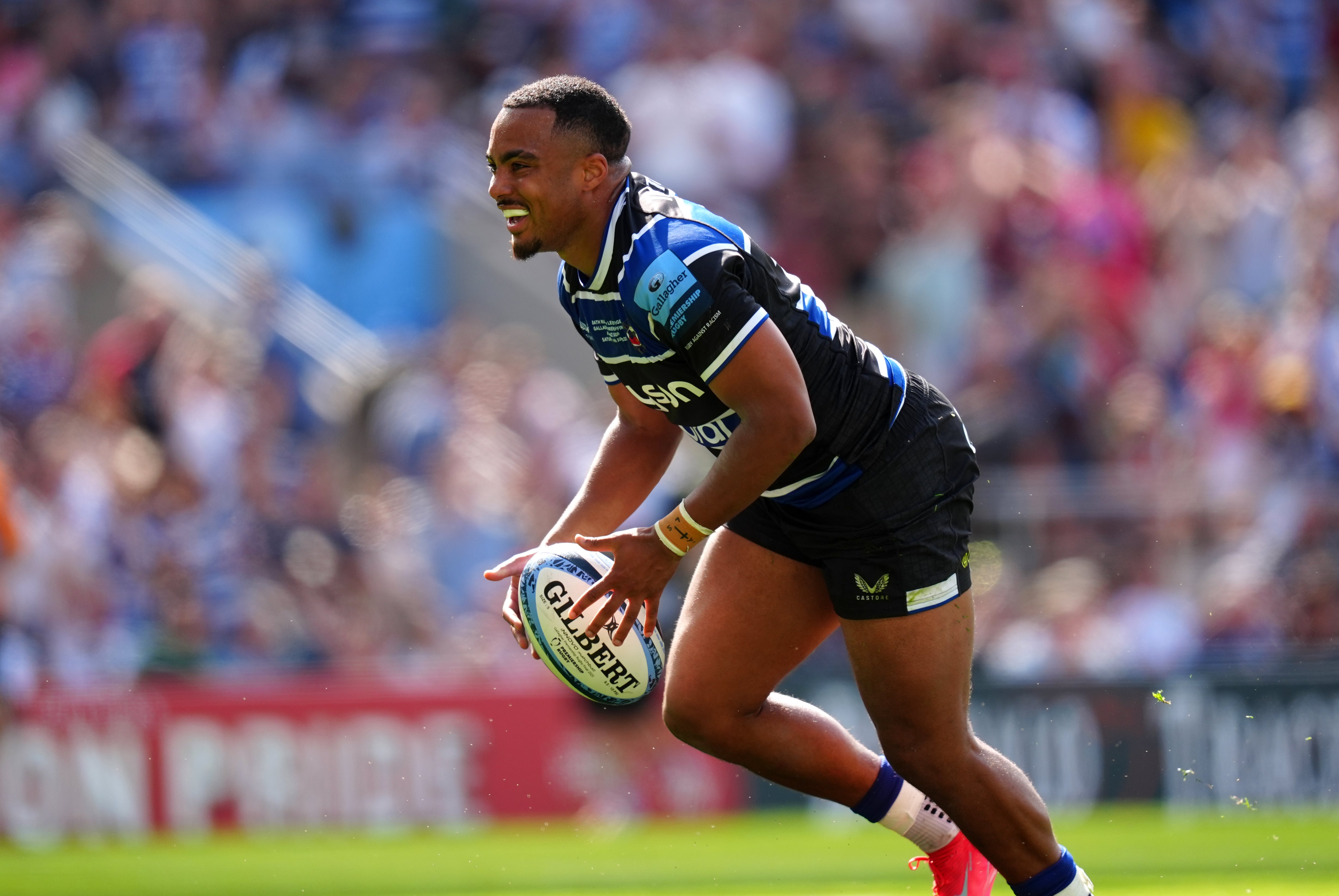 Max Ojomoh was a try-scorer in last season’s Prem final
