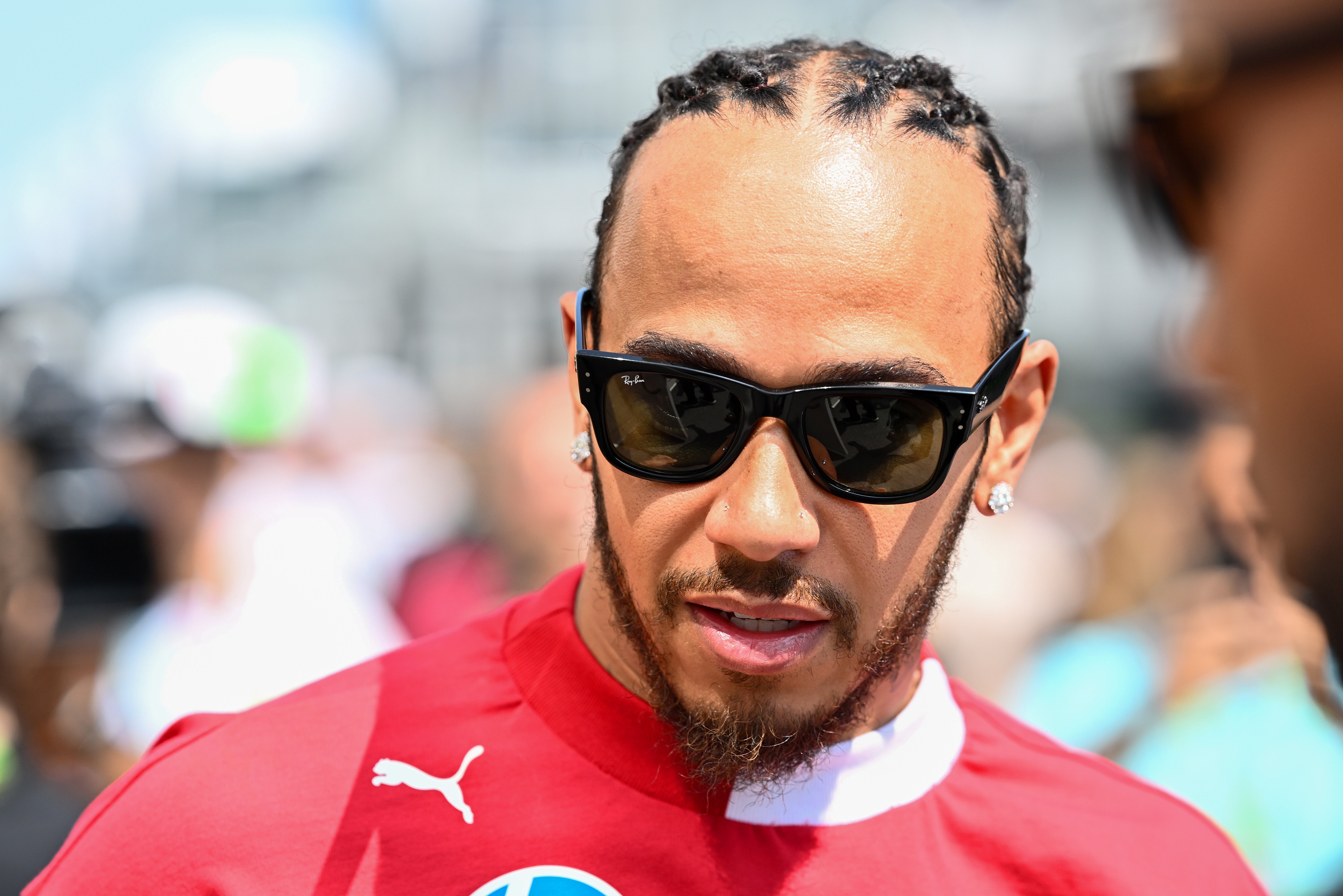Lewis Hamilton is yet to record a grand prix podium for Ferrari