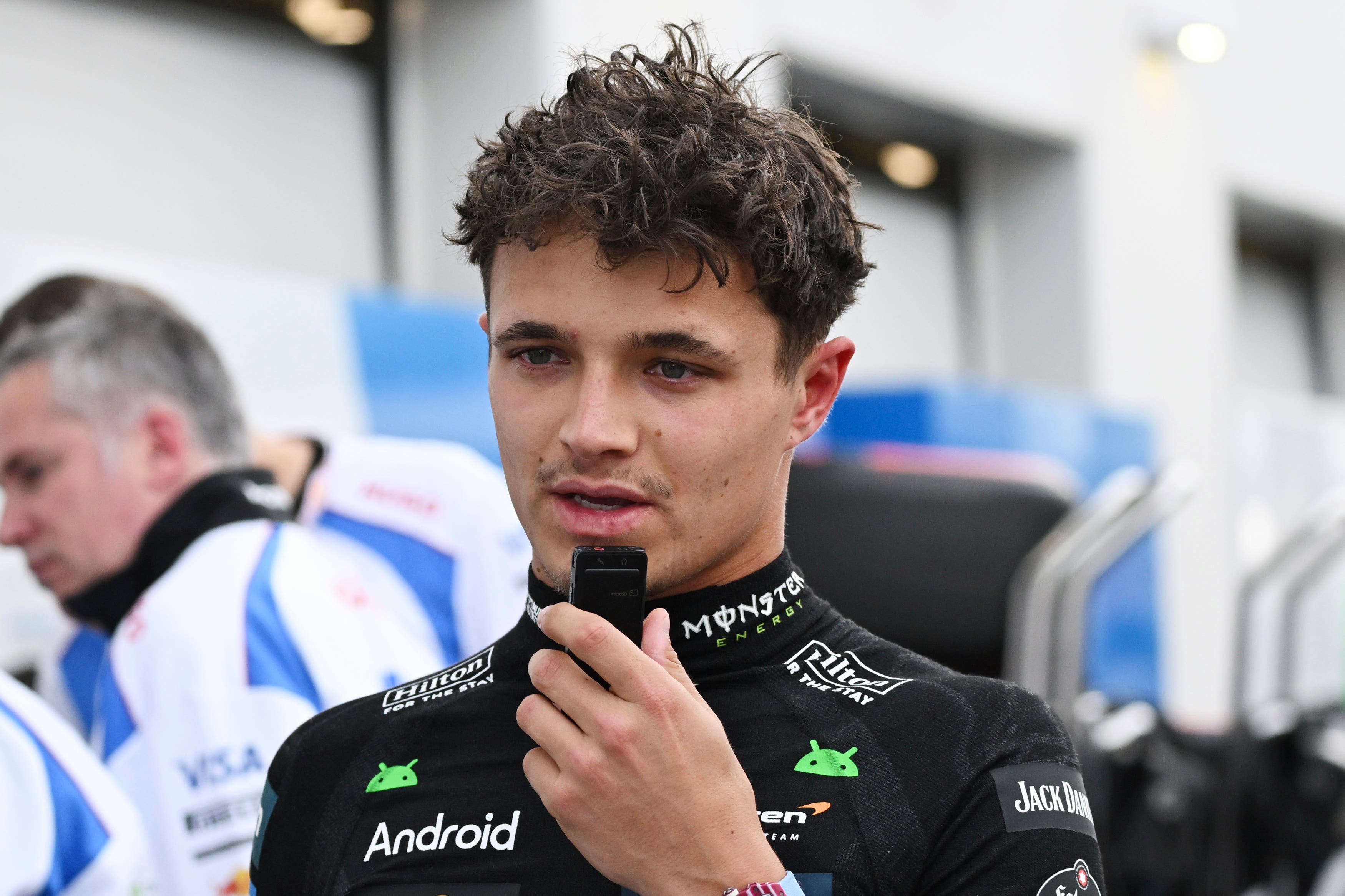 McLaren driver Lando Norris finished fastest in final practice (Graham Hughes/AP)