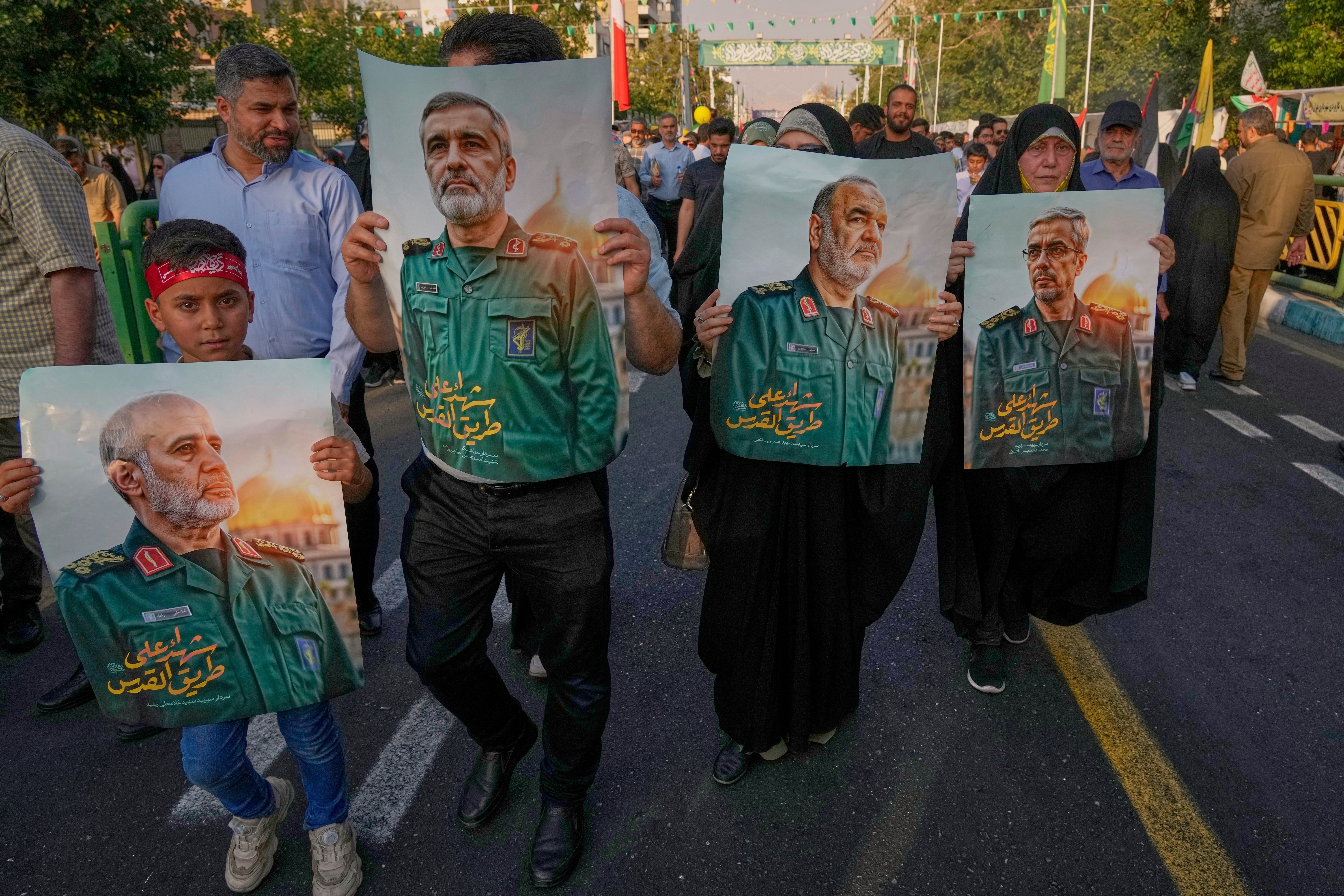 APTOPIX Iran Israel Mideast Wars