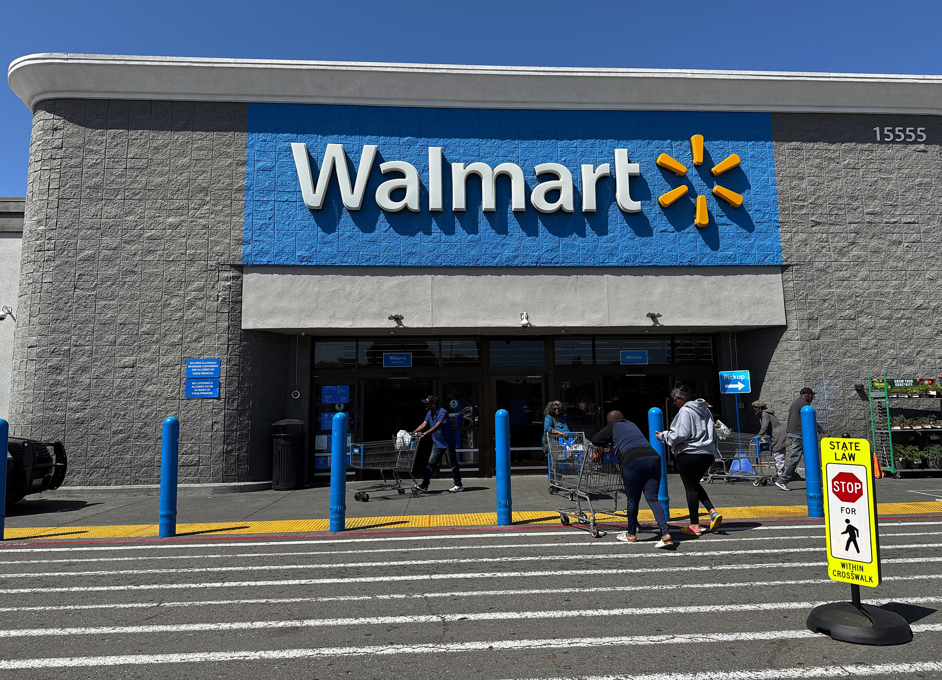 Walmart is operating during usual business hours today