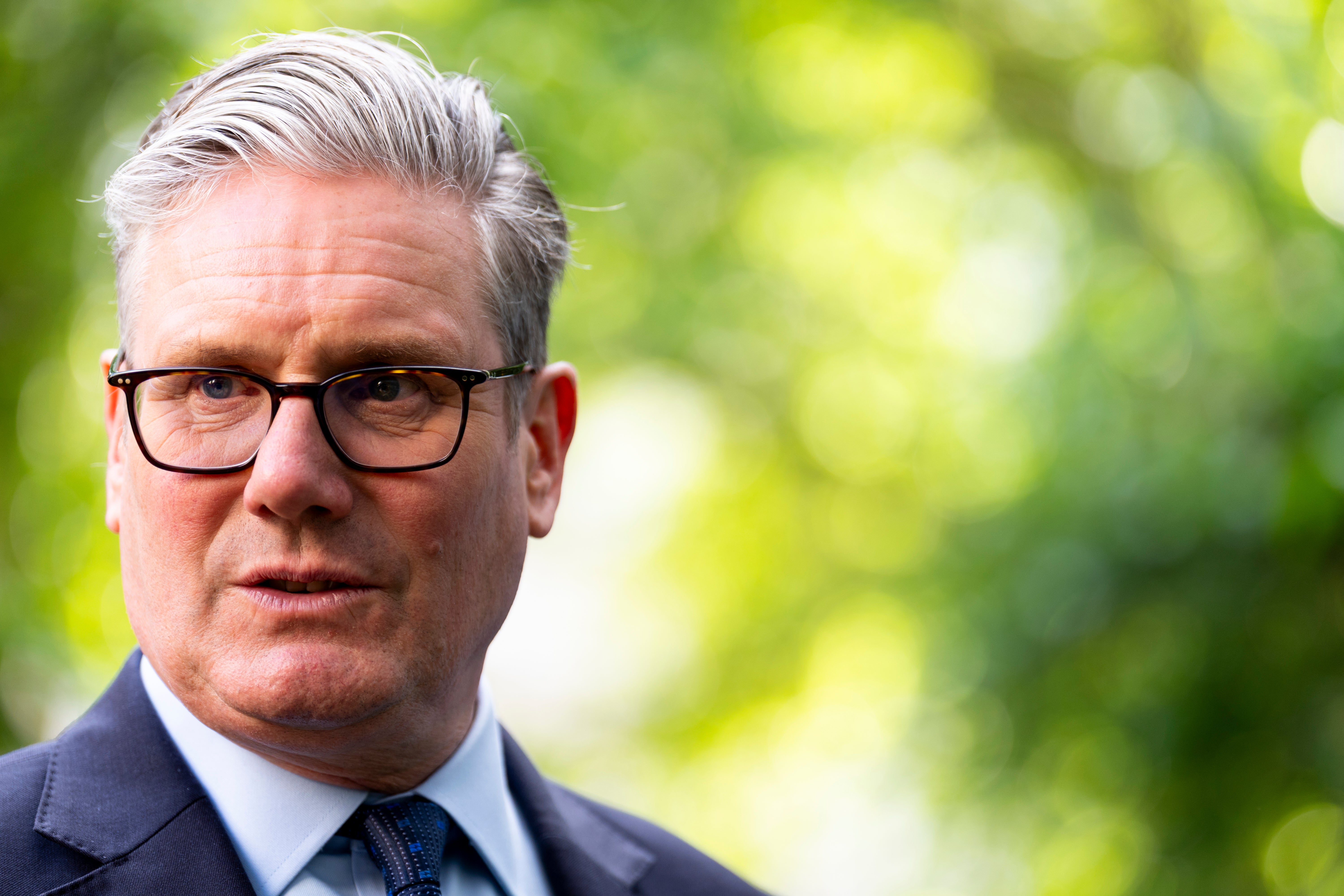 Keir Starmer announced the inquiry on his way to the G7 in Canada