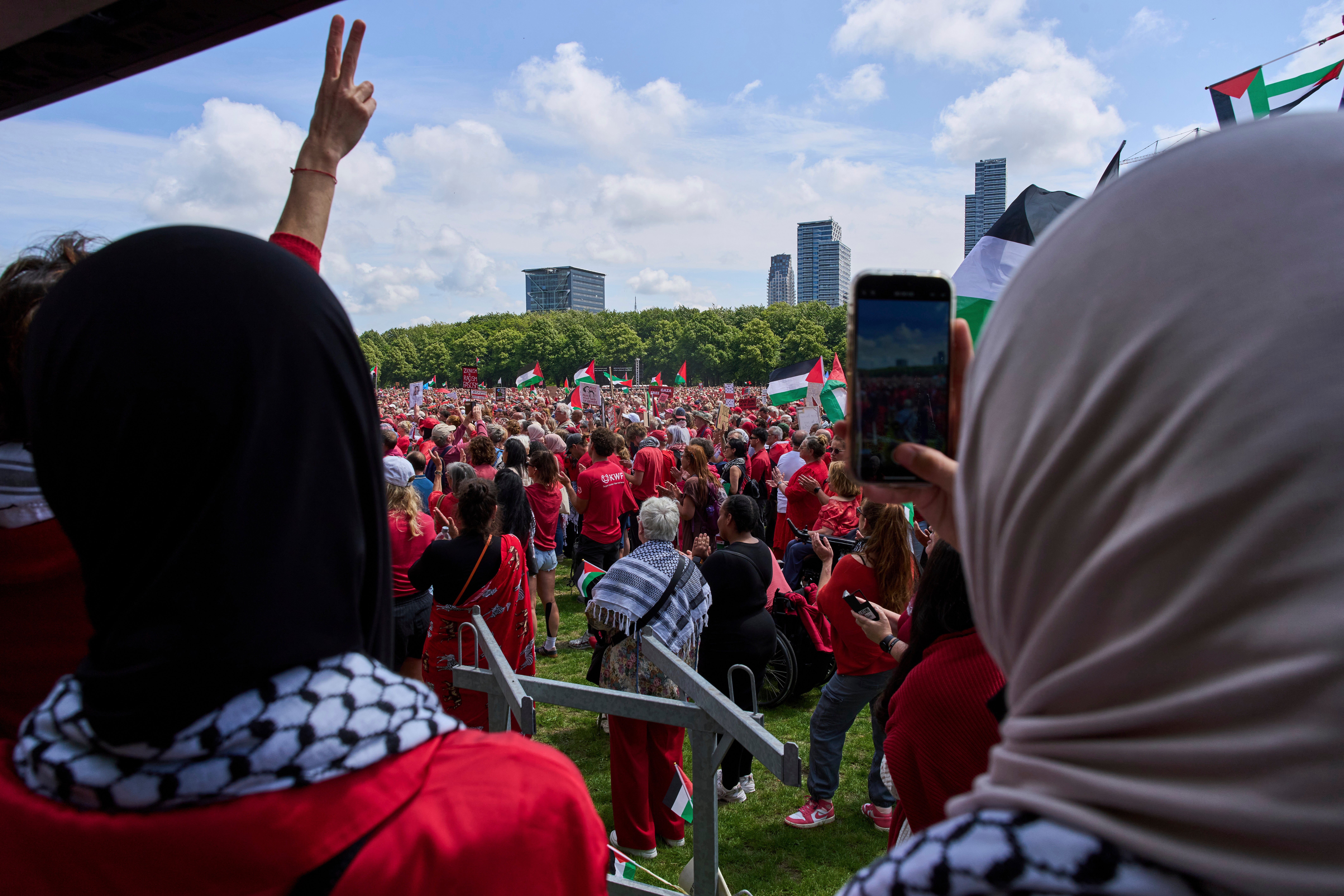 Netherlands Gaza Protest