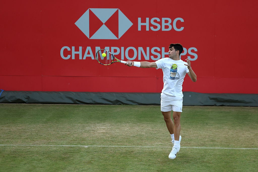 Alcaraz returned to business this week after partying in Ibiza