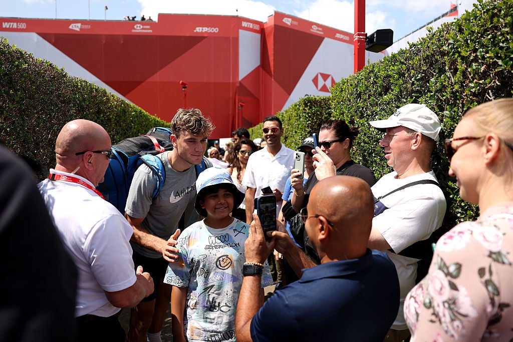 The Brit is no longer an up-and-coming talent but a serious force on the tour