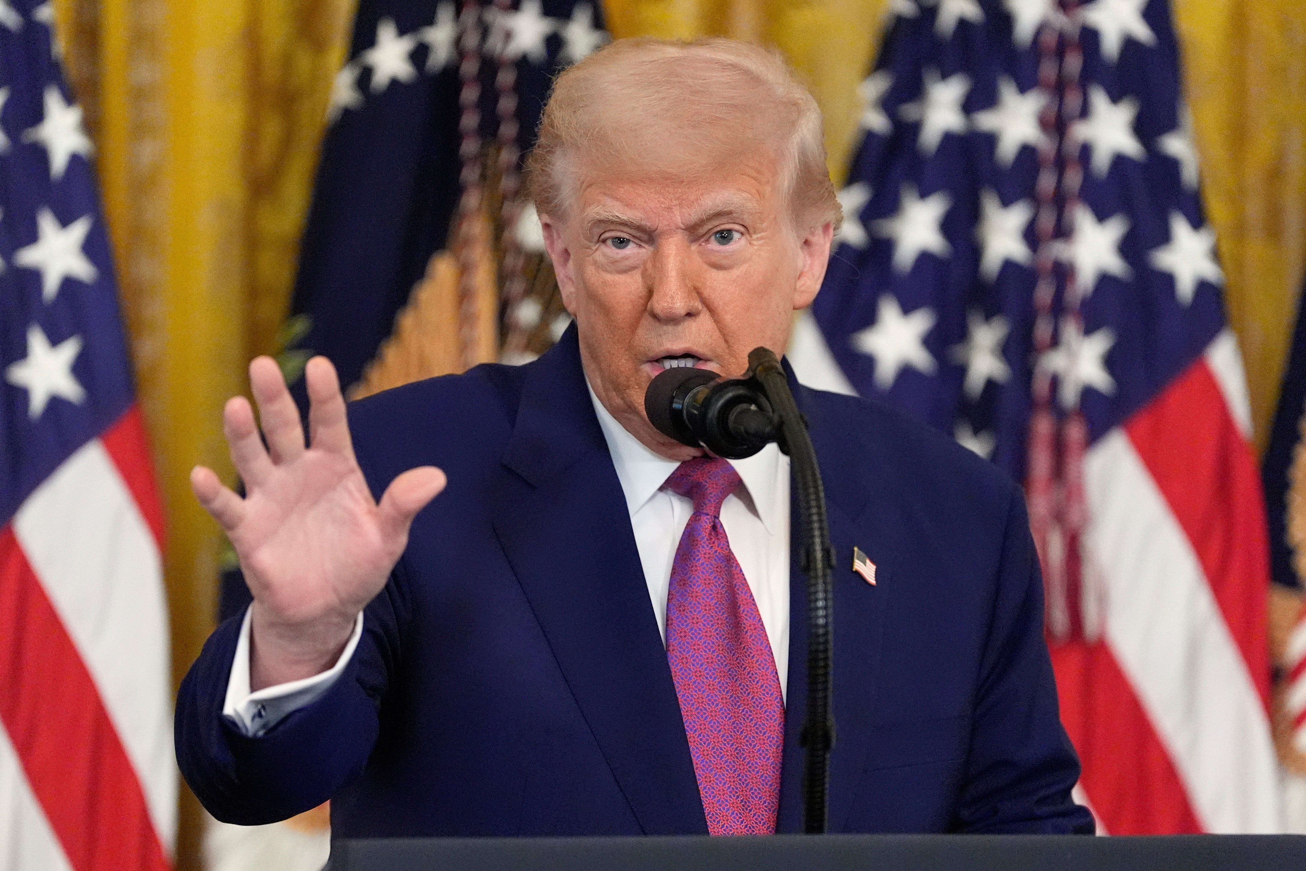 President Donald Trump urged Israel and Iran to make a deal.