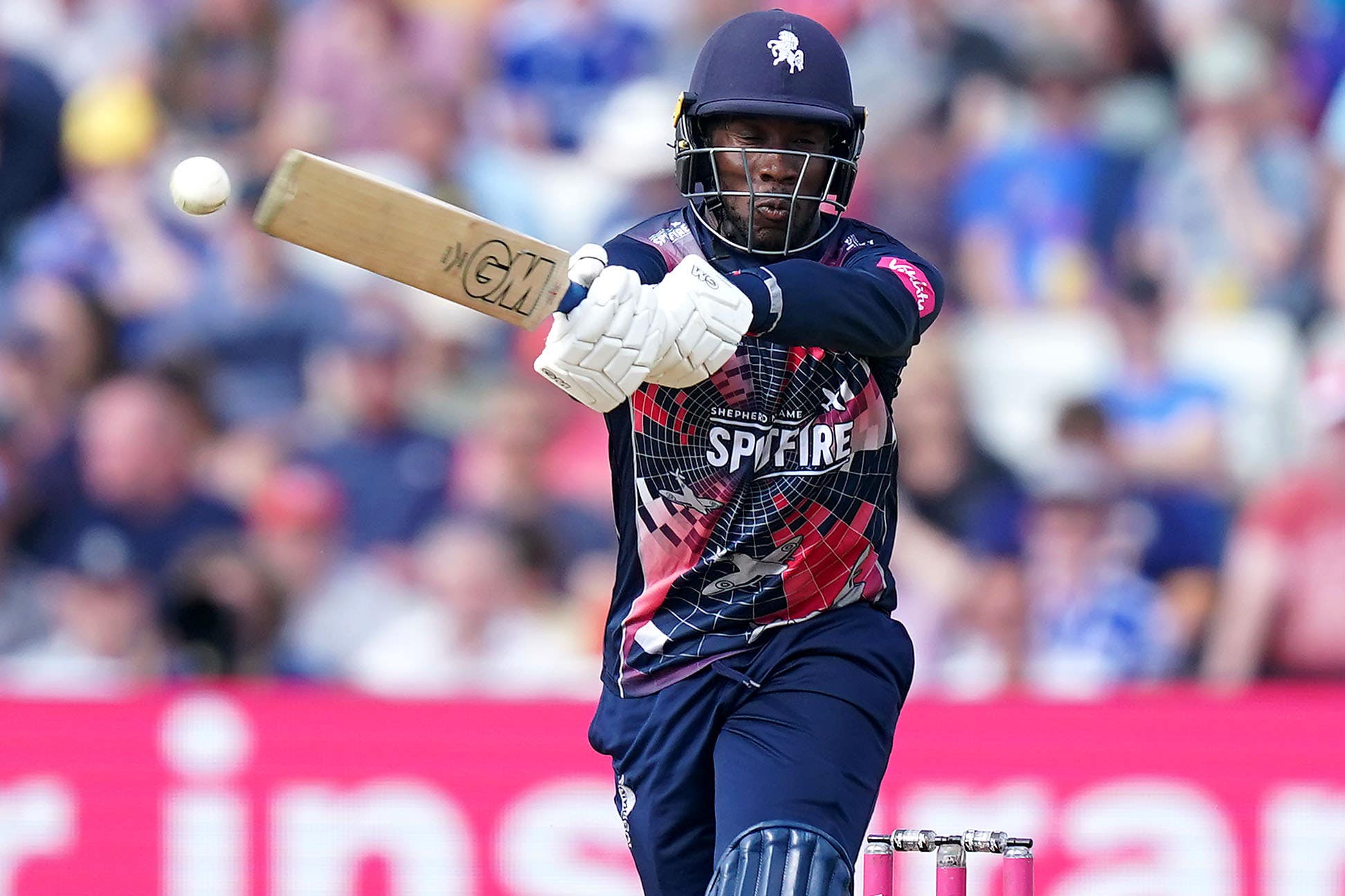 Kent opener Daniel Bell-Drummond registered 12 fours and four sixes (Mike Egerton/PA)