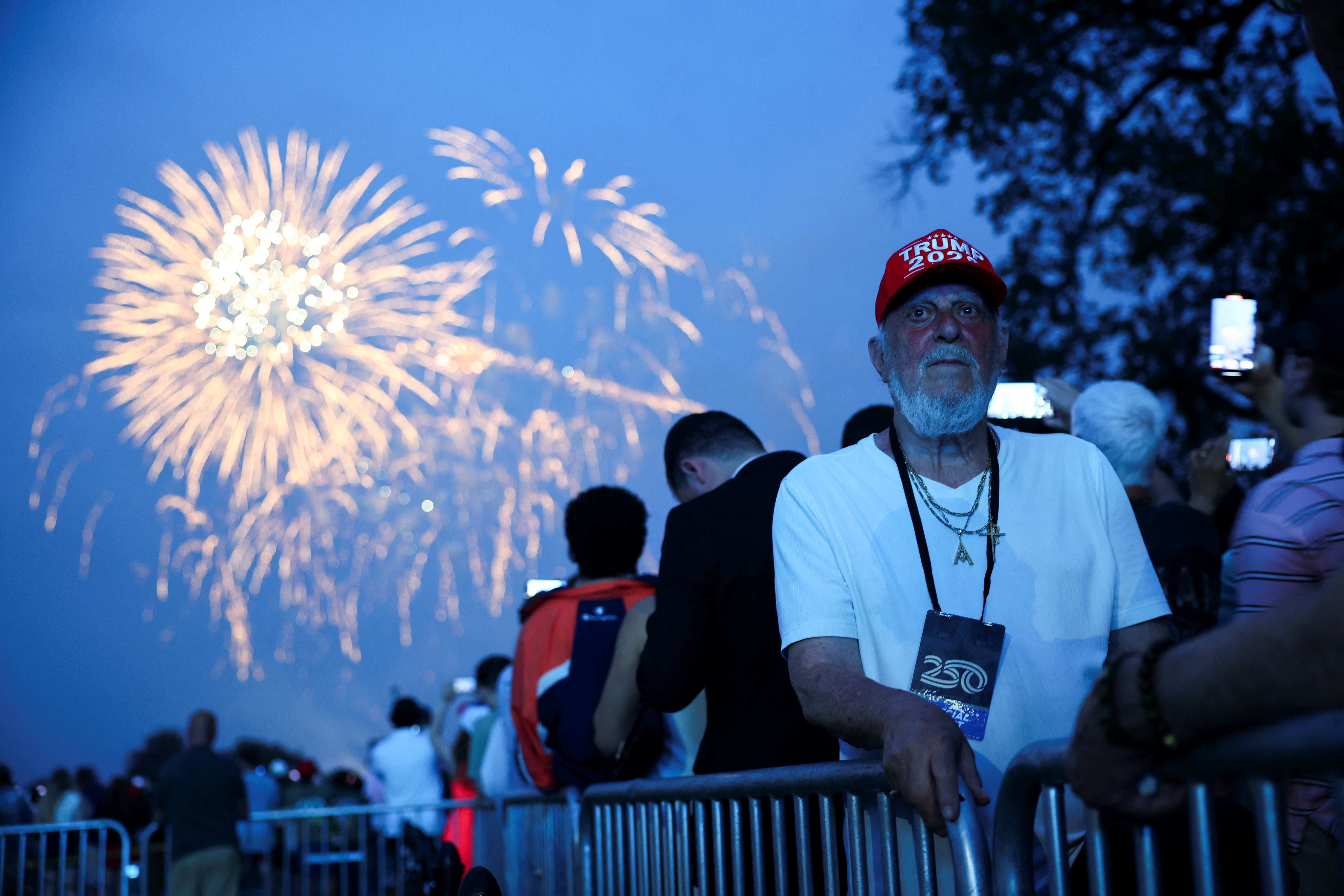 There were few disruptions to the parade