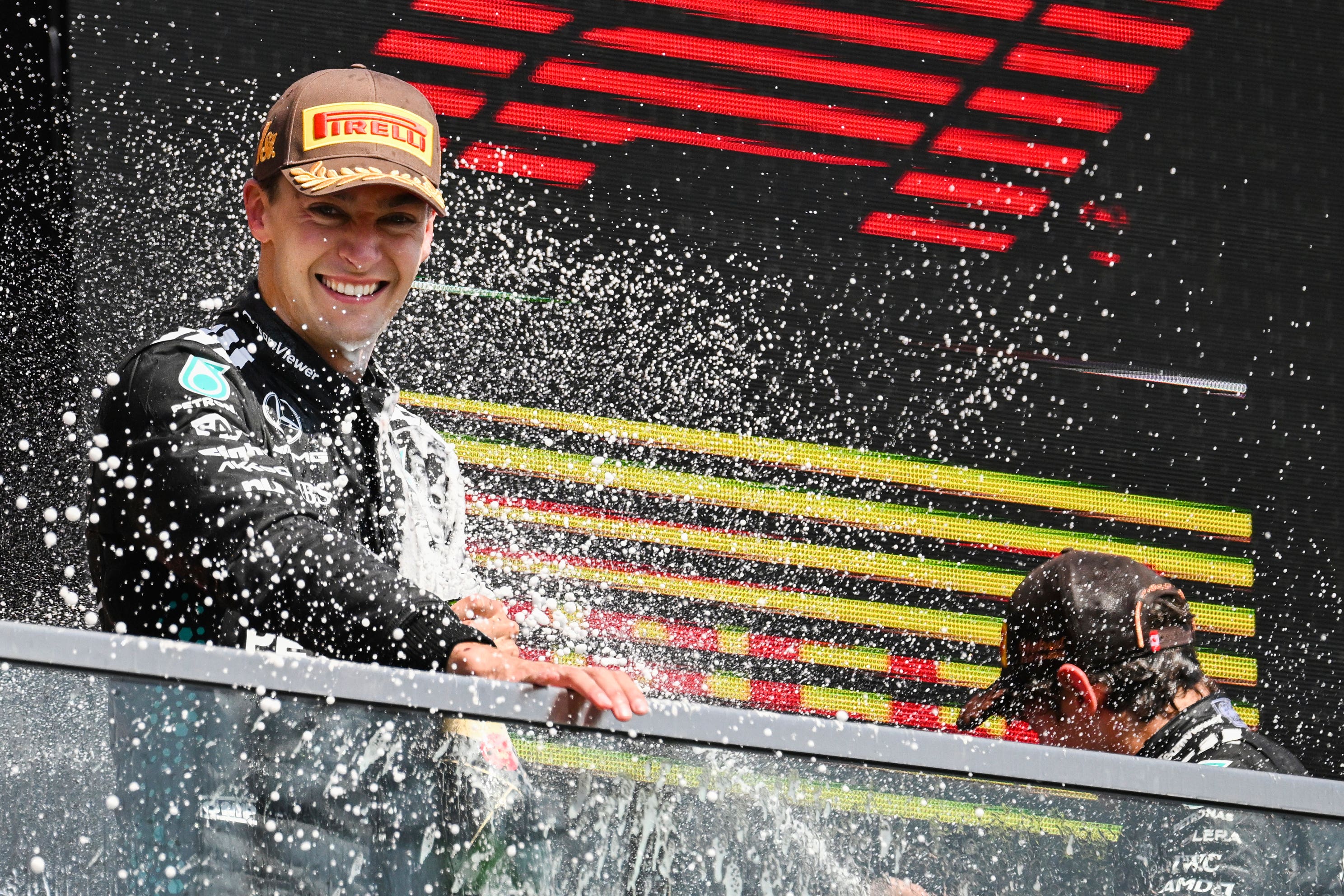 George Russell claimed his first win of the season in Canada