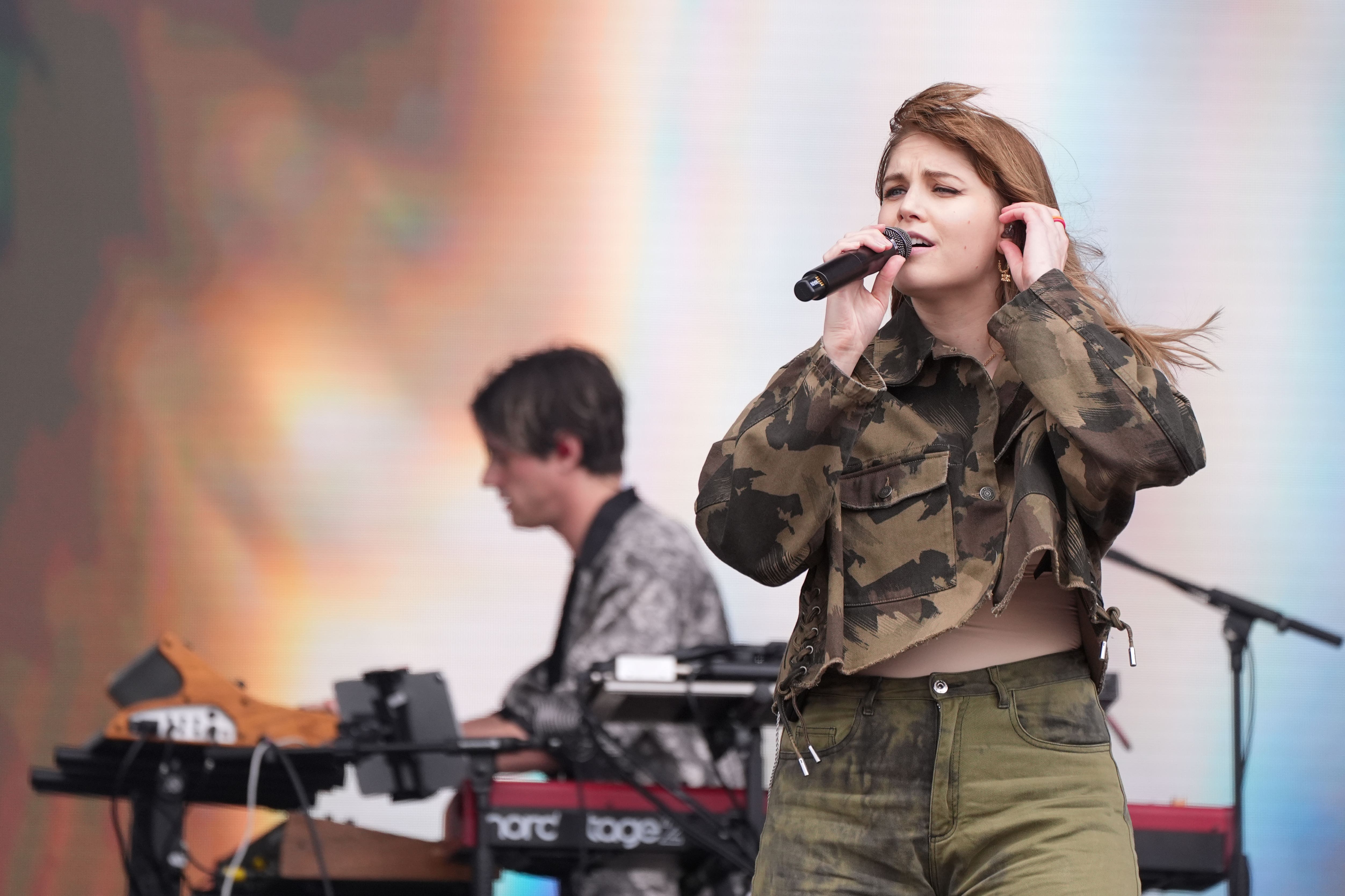 London Grammar during the BBC Radio1 Big Weekend in 2024 (Ian West/PA)