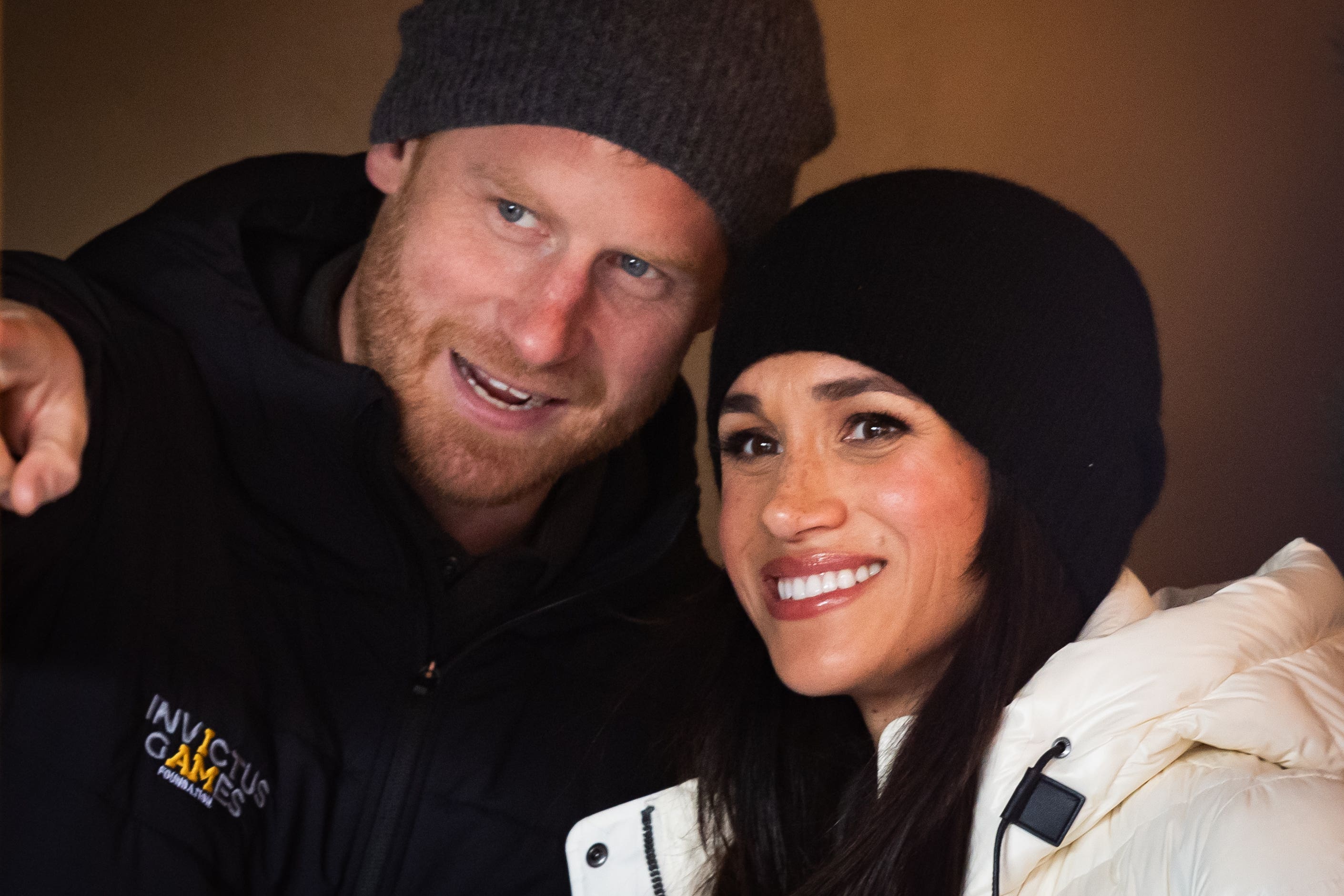 The Duke and Duchess of Sussex attending the 2025 Invictus Games in Whistler (Aaron Chown/PA)
