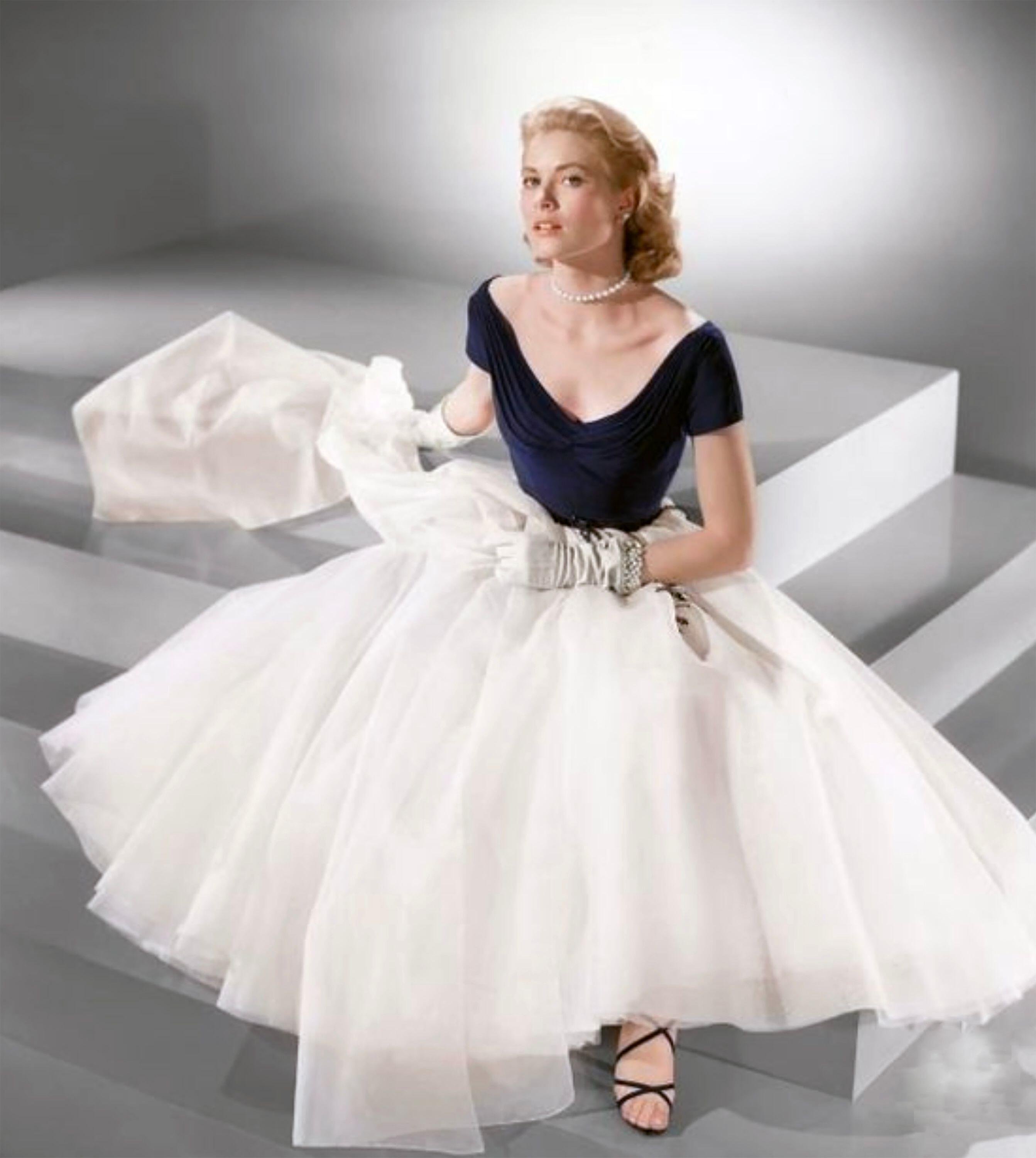The 1950s was a time of A-line and volume