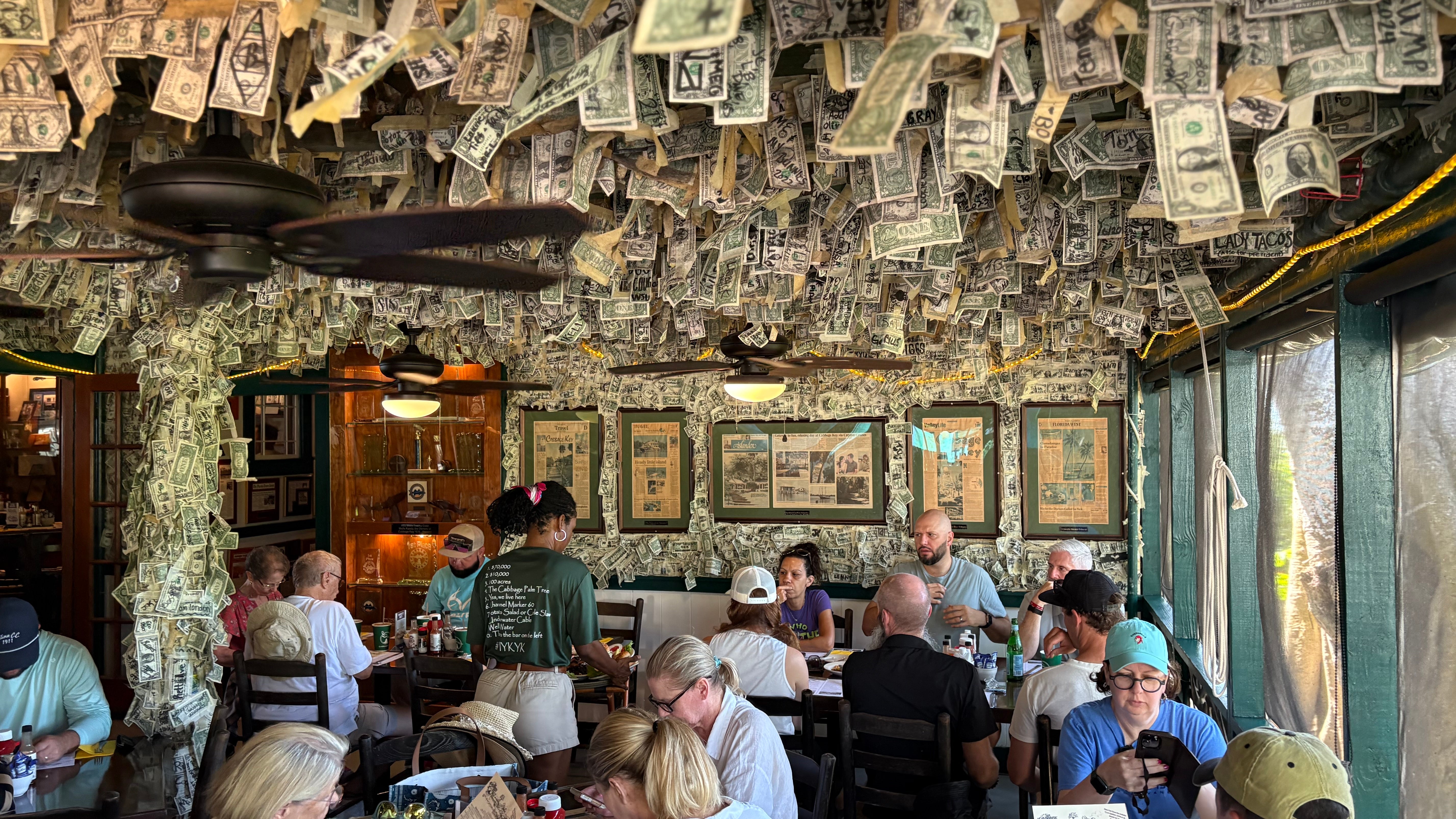 The Dollar Bill Bar, Cabbage Key