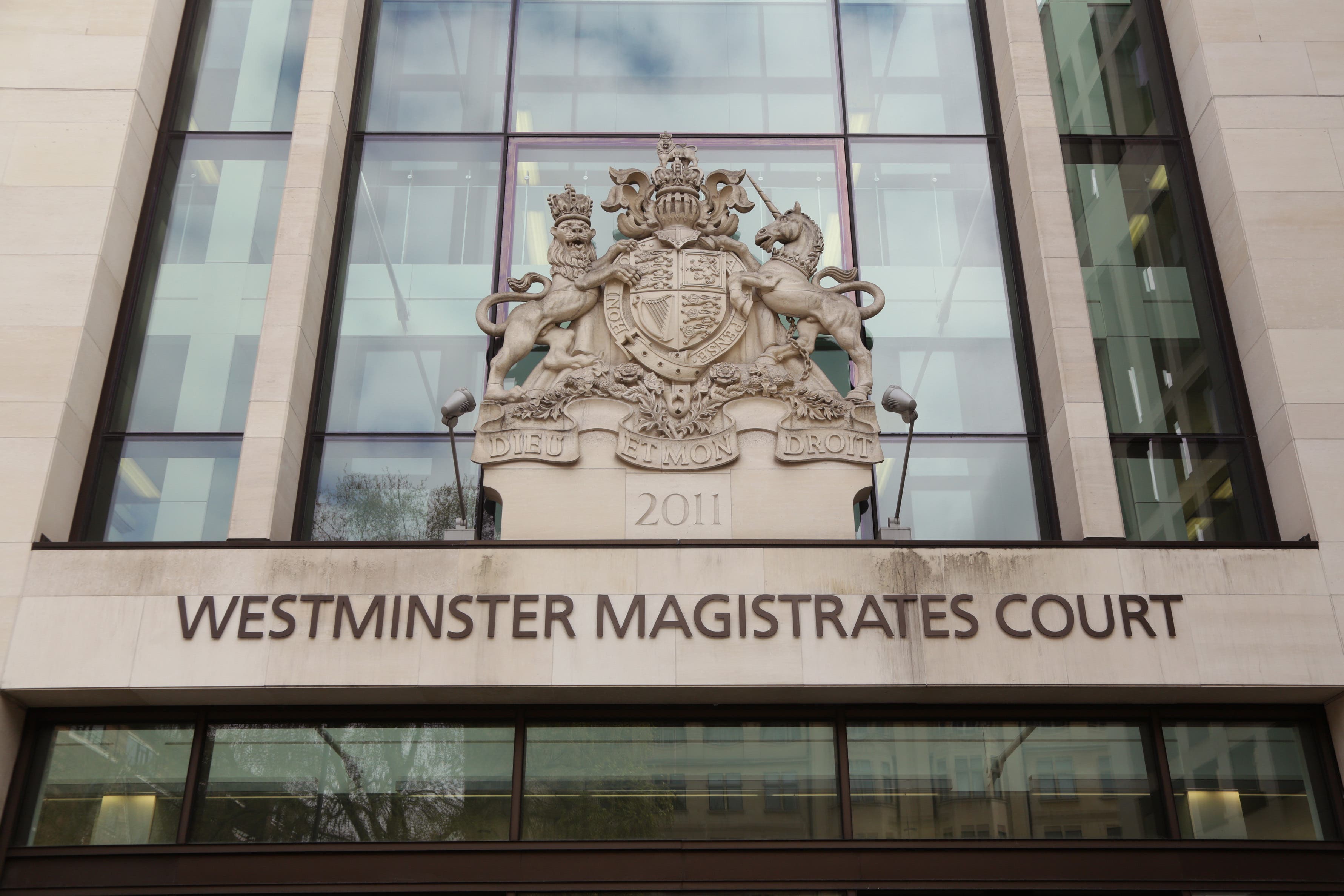 The men appeared at Westminster Magistrates’ Court on Monday (Yui Mok/PA)