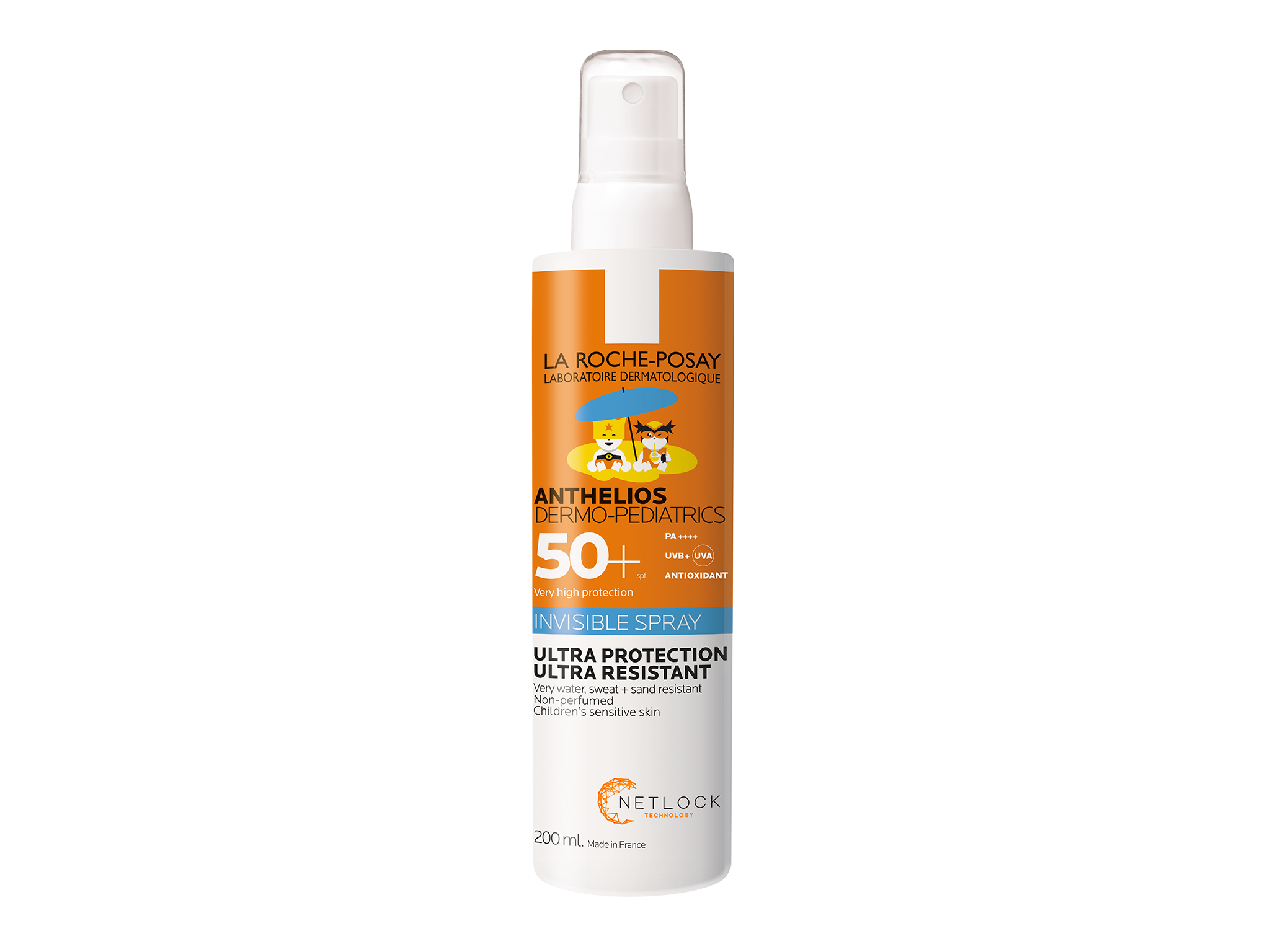 Best kids sunscreen IndyBest review La Roche-Posay Anthelios UVMune 400 dermo-pediatrics invisible spray, SPF 50+ 