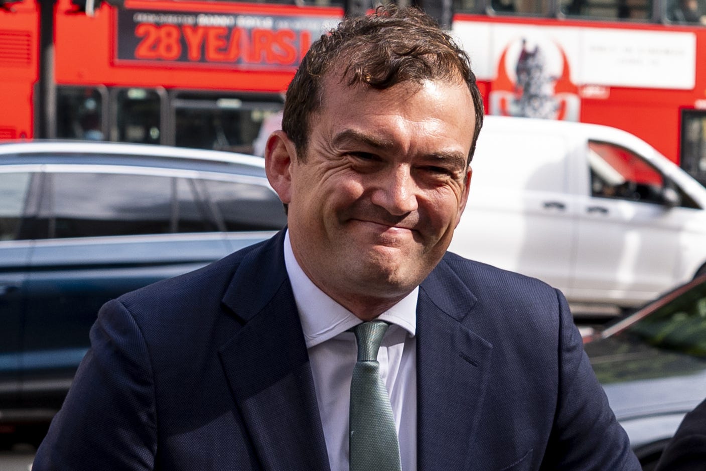 Patrick Spencer appeared at Westminster Magistrates’ Court on Monday (Jordan Pettitt/PA)