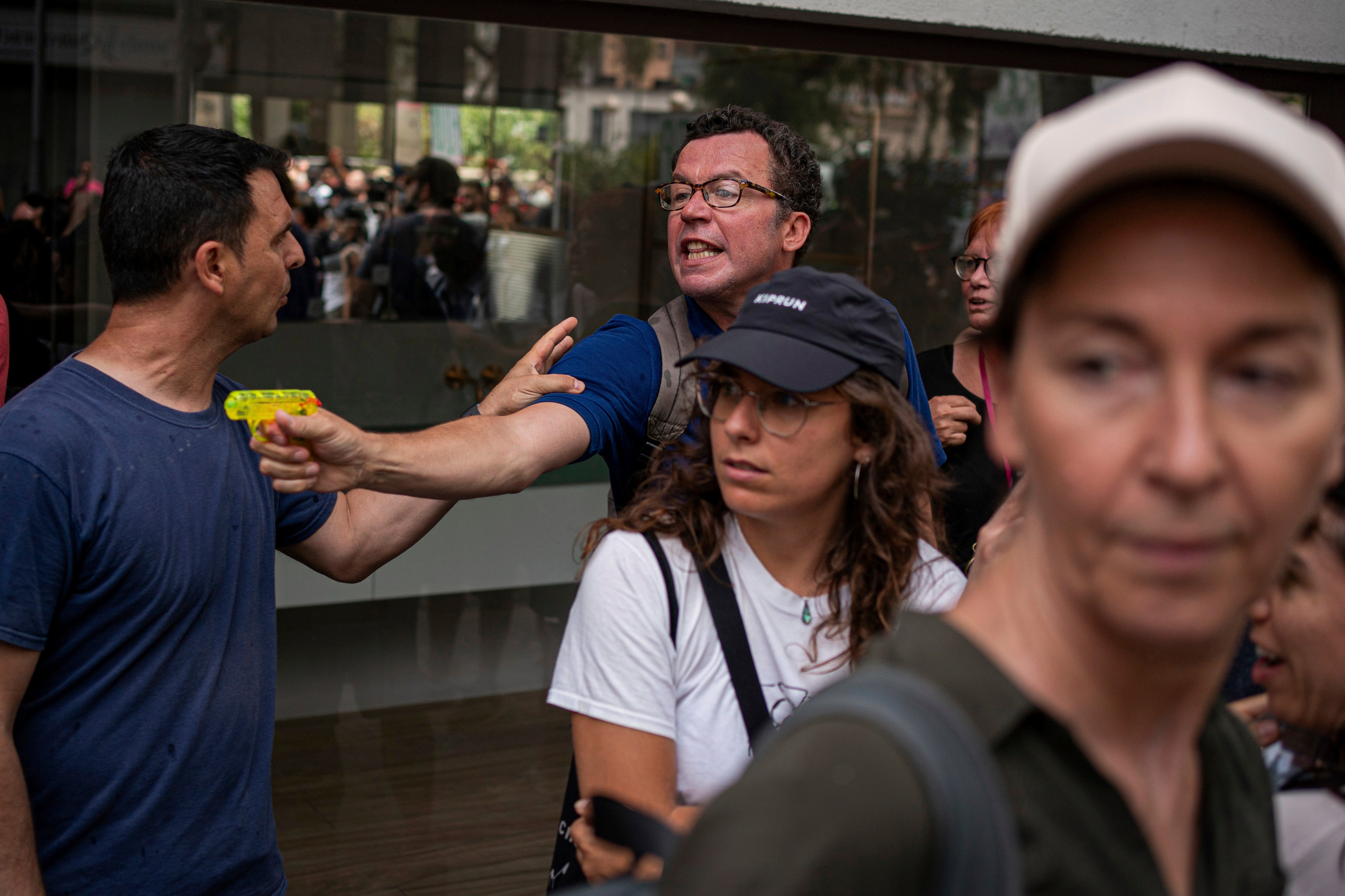 Spain Overtourism Water Guns