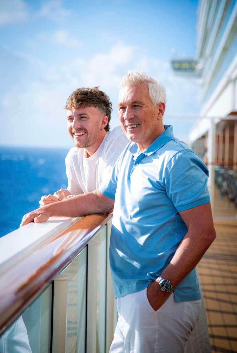 Martin Kemp and son Roman discovered how a cruise with Norwegian Cruise Line in the Caribbean was the perfect father-son bonding experience
