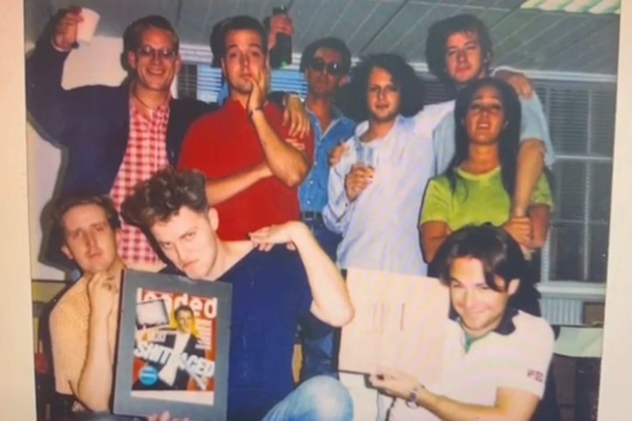 With the ‘Loaded’ production team back in the 1990s