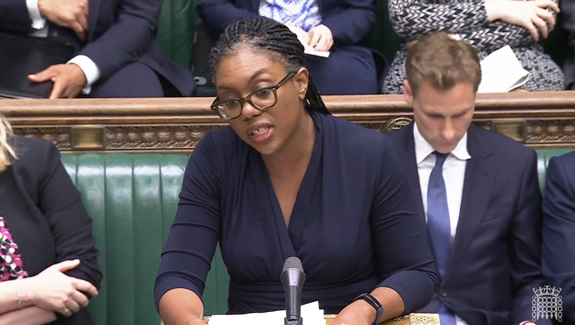 Conservative leader Kemi Badenoch criticised ‘dithering and delay’ by the government