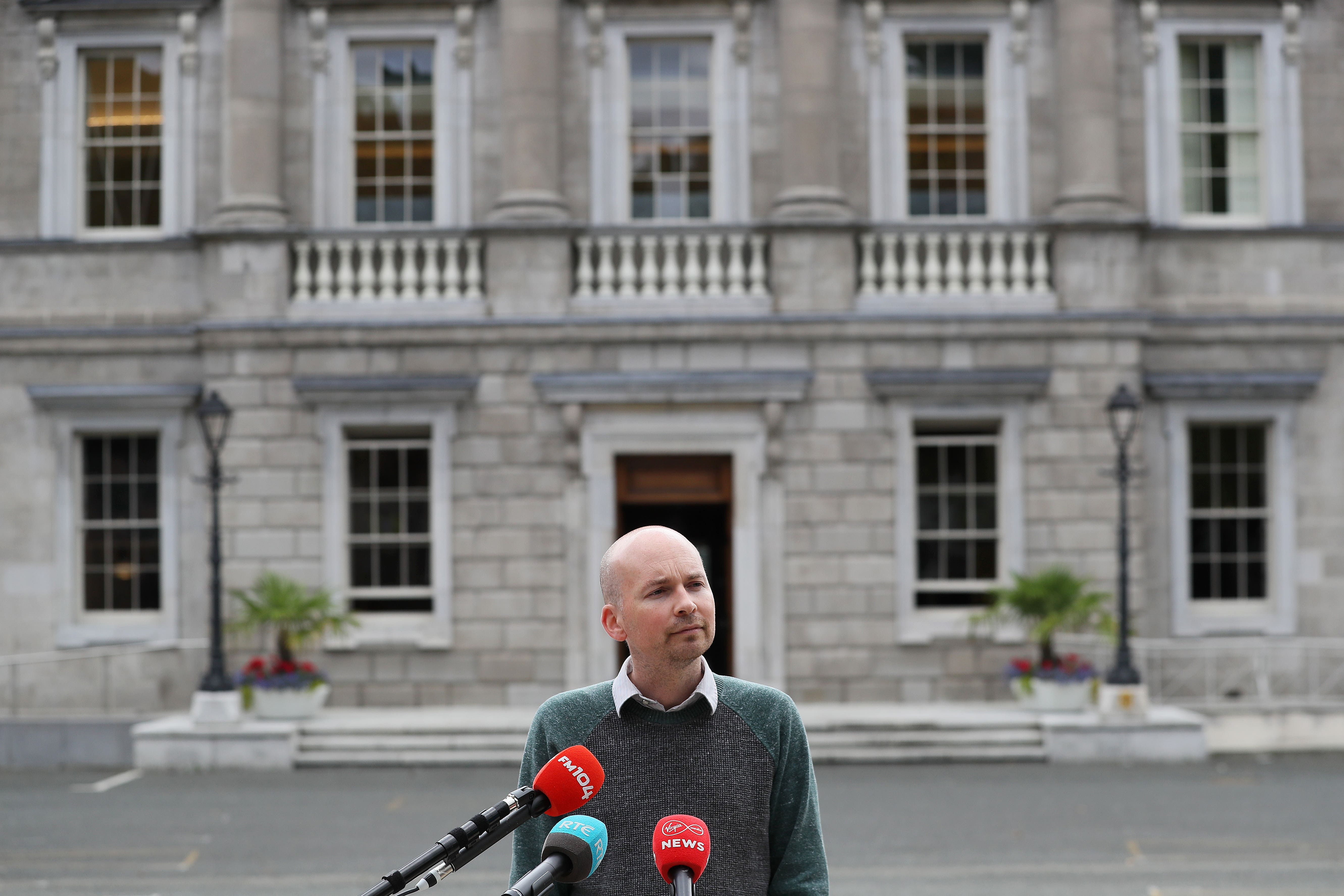 People Before Profit’s Paul Murphy said he has been prevented from leaving a police station in Cairo (PA)