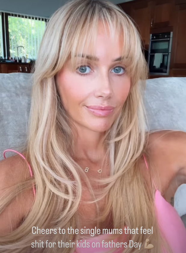 Laura Anderson has expressed her heartache over her daughter Bonnie being forced to celebrate Father’s Day without Gary Lucy