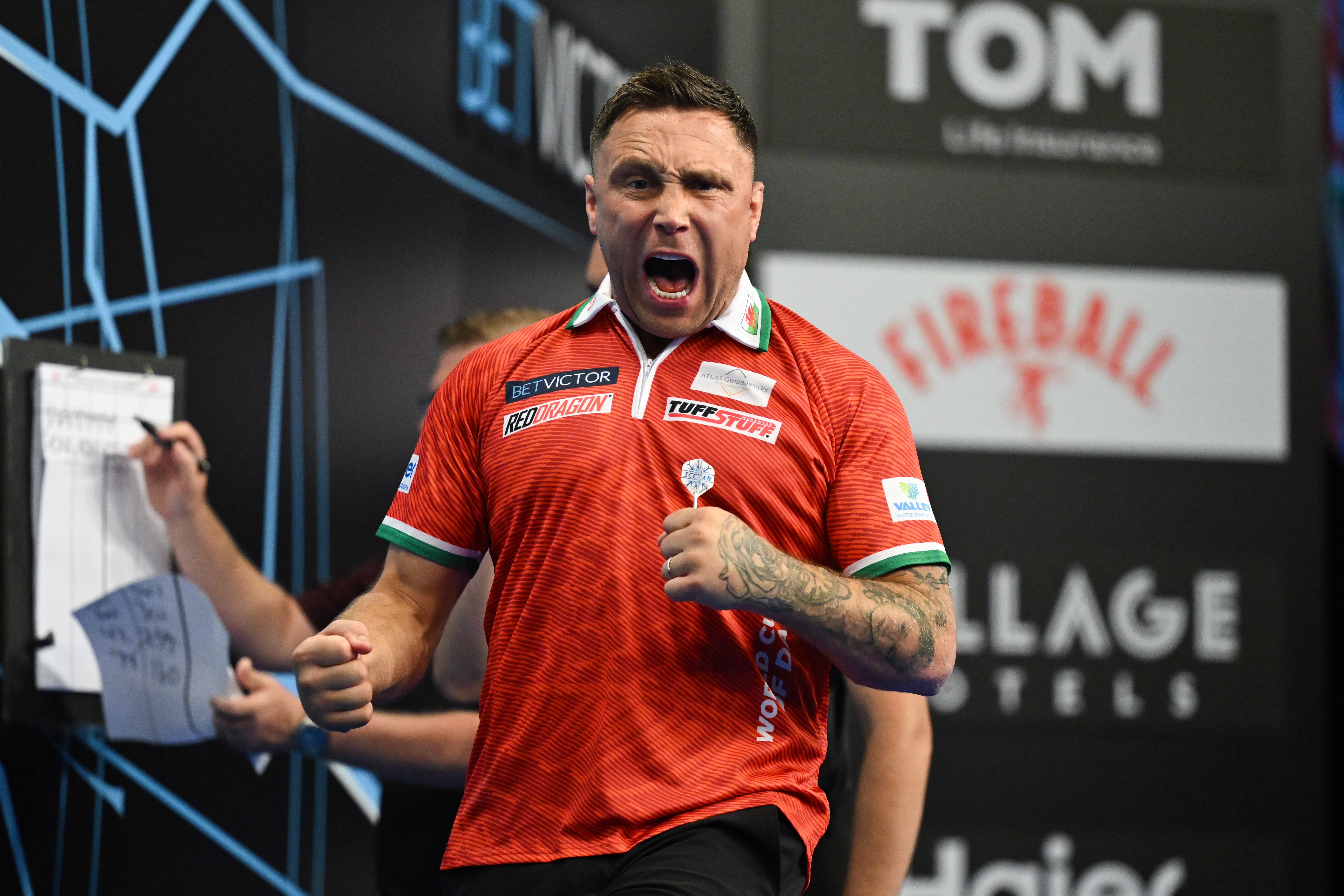 <p>Gerwyn Price took a shot at Luke Littler and Luke Humphries</p>