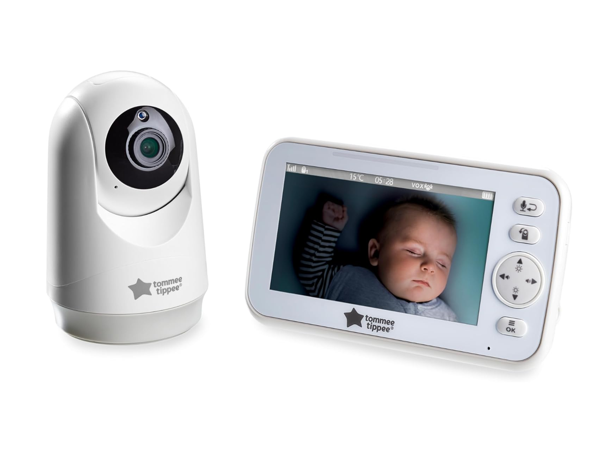 Best baby monitor IndyBest review Tommee Tippee dreamview audio and HD video baby monitor   
