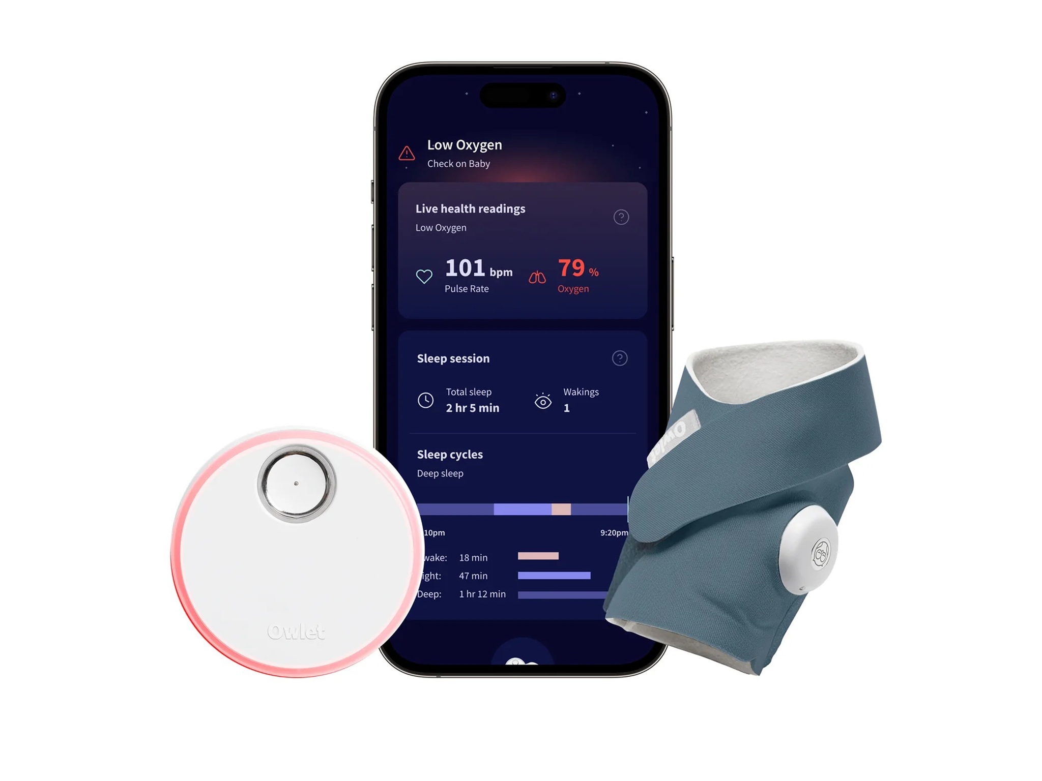 Best baby monitor IndyBest review Owlet dream sock   