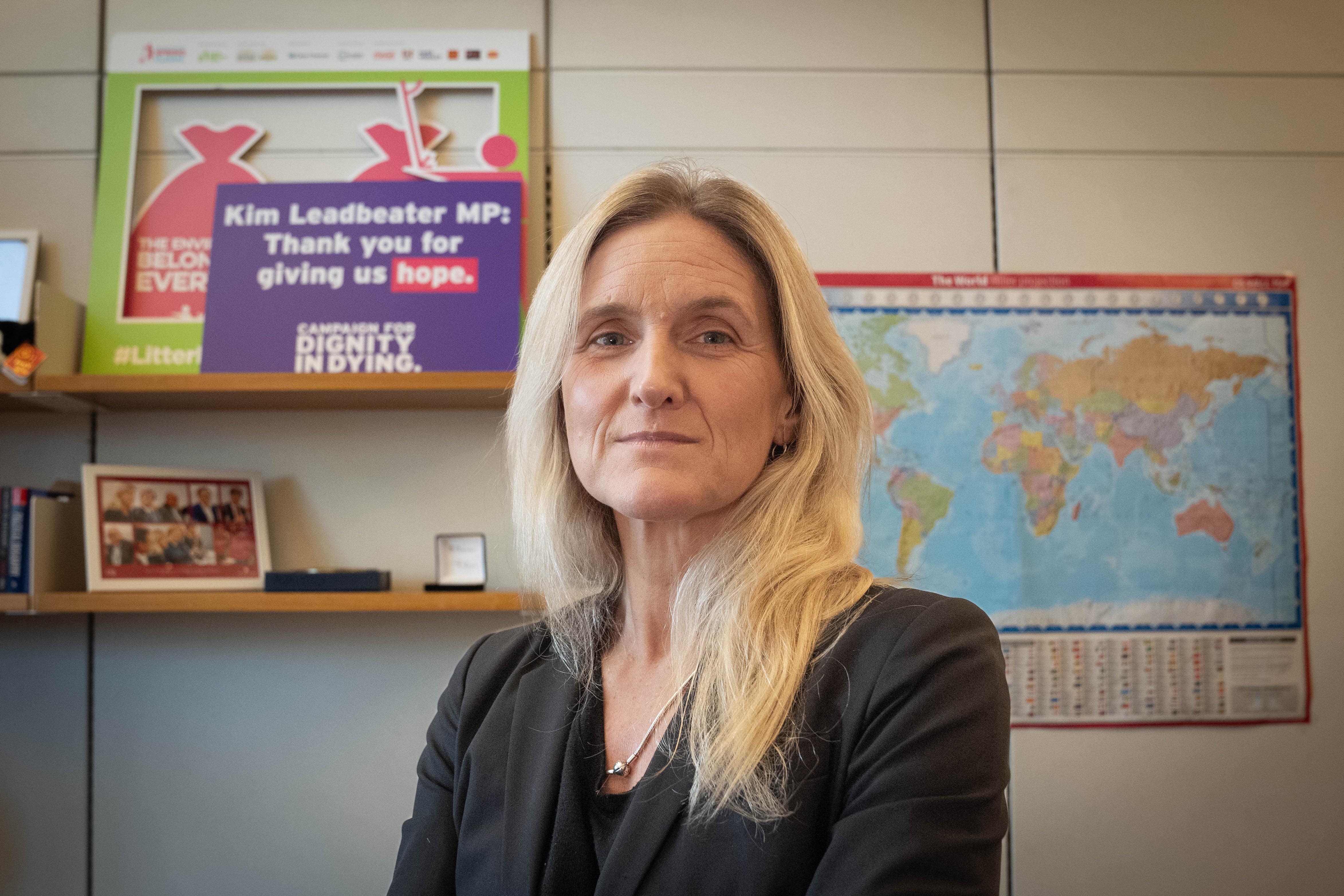 Labour MP Kim Leadbeater is behind the assisted dying Bill