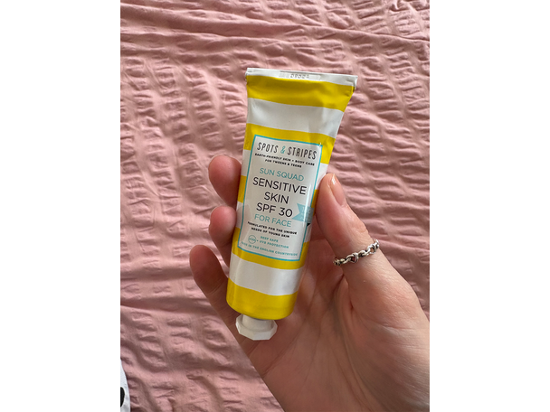 Best kids sunscreen indybest review Spots & Stripes sensitive skin SPF 30 for face