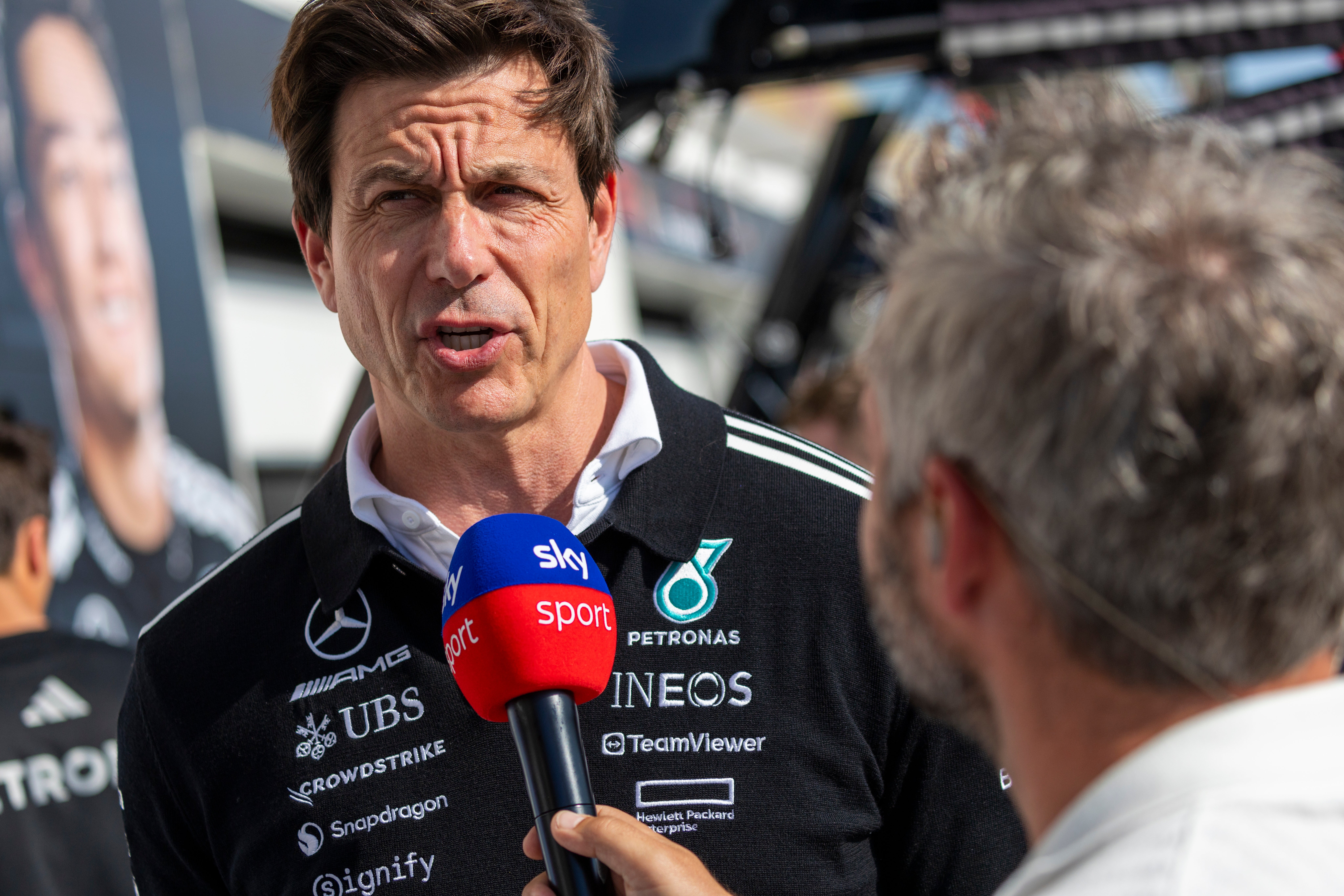 Mercedes team principal Toto Wolff at the Canadian GP