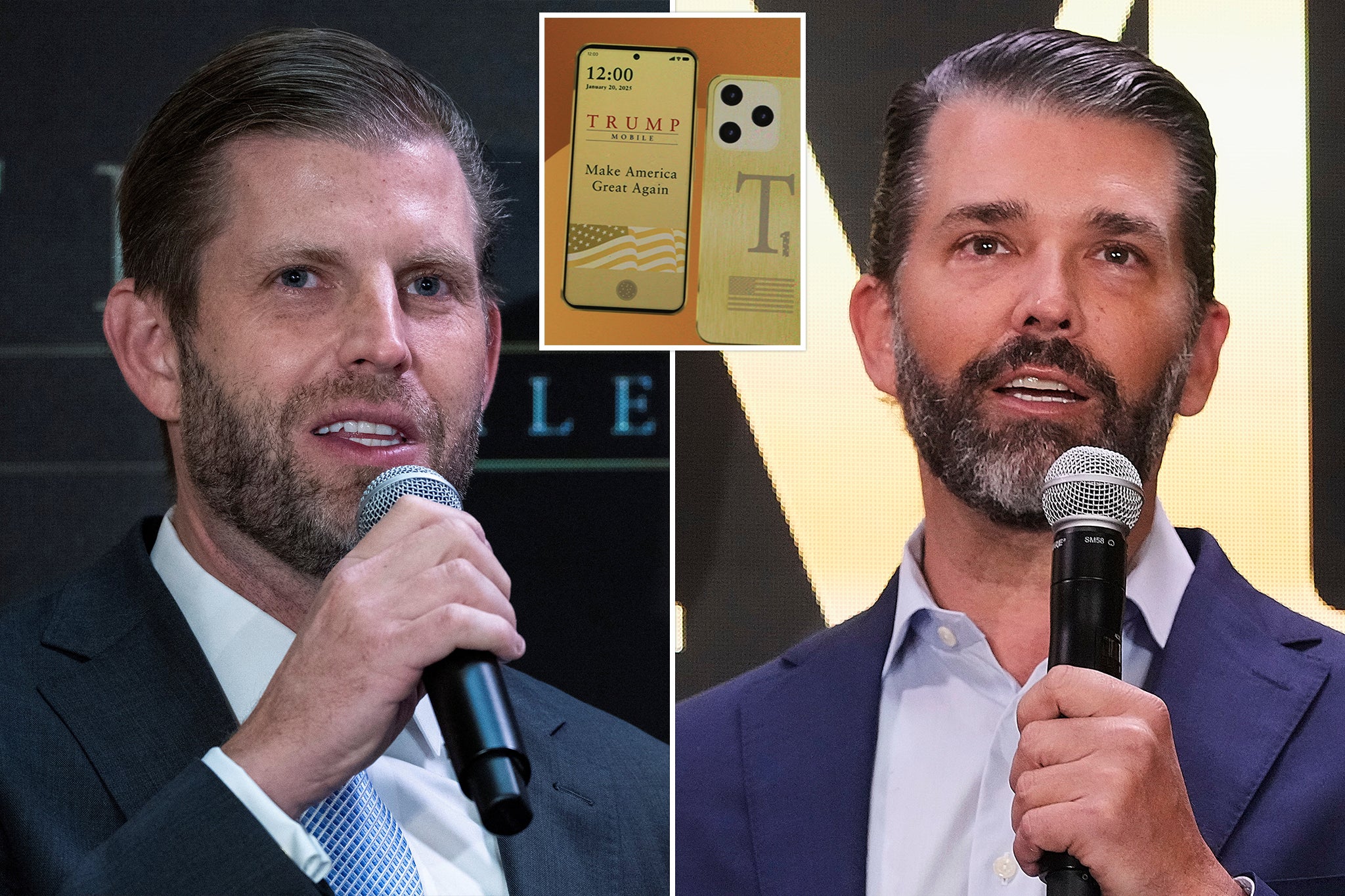The president’s eldest sons – Donald Trump Jr. and Eric Trump – said on Monday that the gold colored “T1 Phone will be available in August - but experts have said that timeline is unlikely.