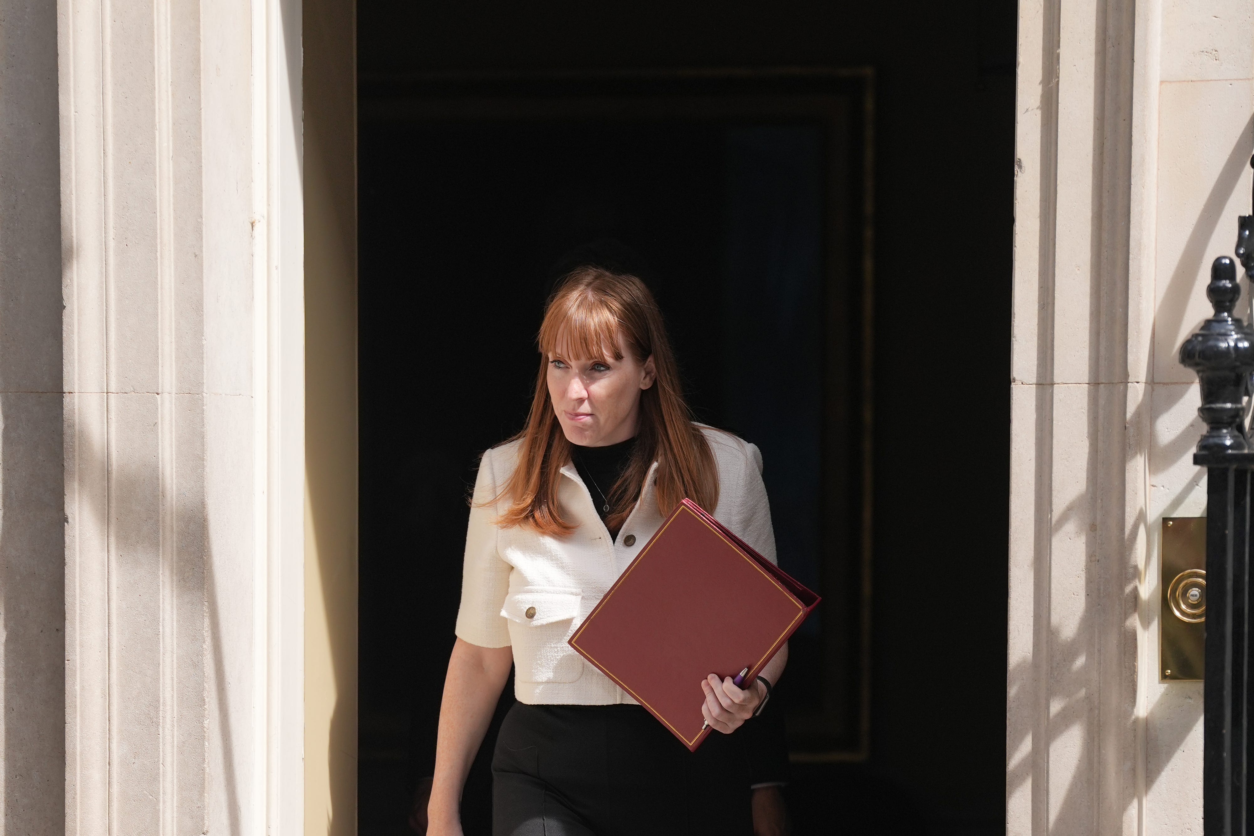 Ms Rayner has chaired a Cabinet meeting for the first time (PA)