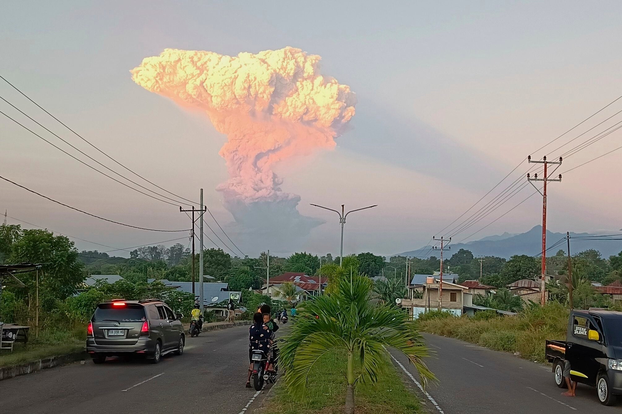 Indonesia Volcano
