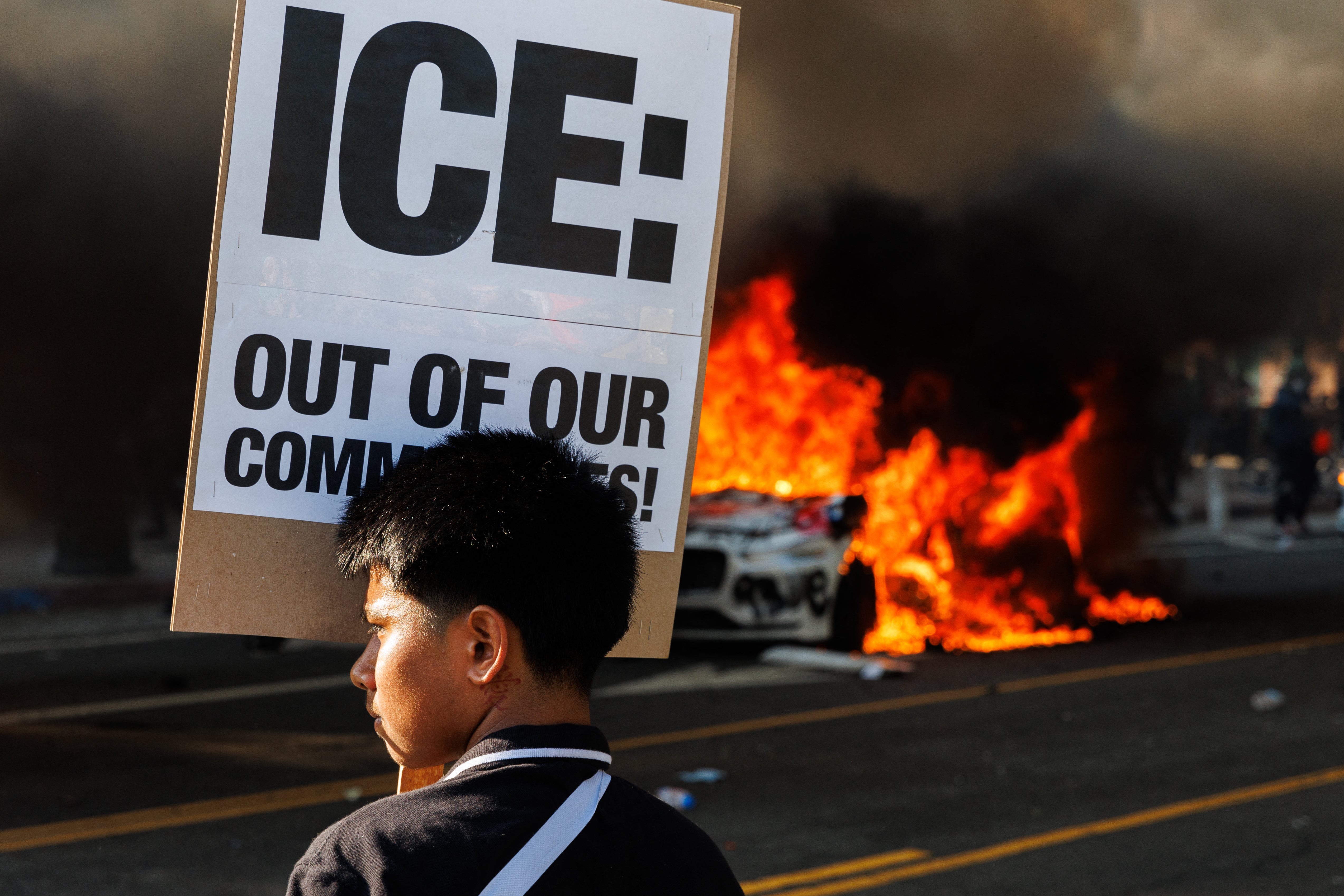 A series of ICE raids in Los Angeles led to protests in the city