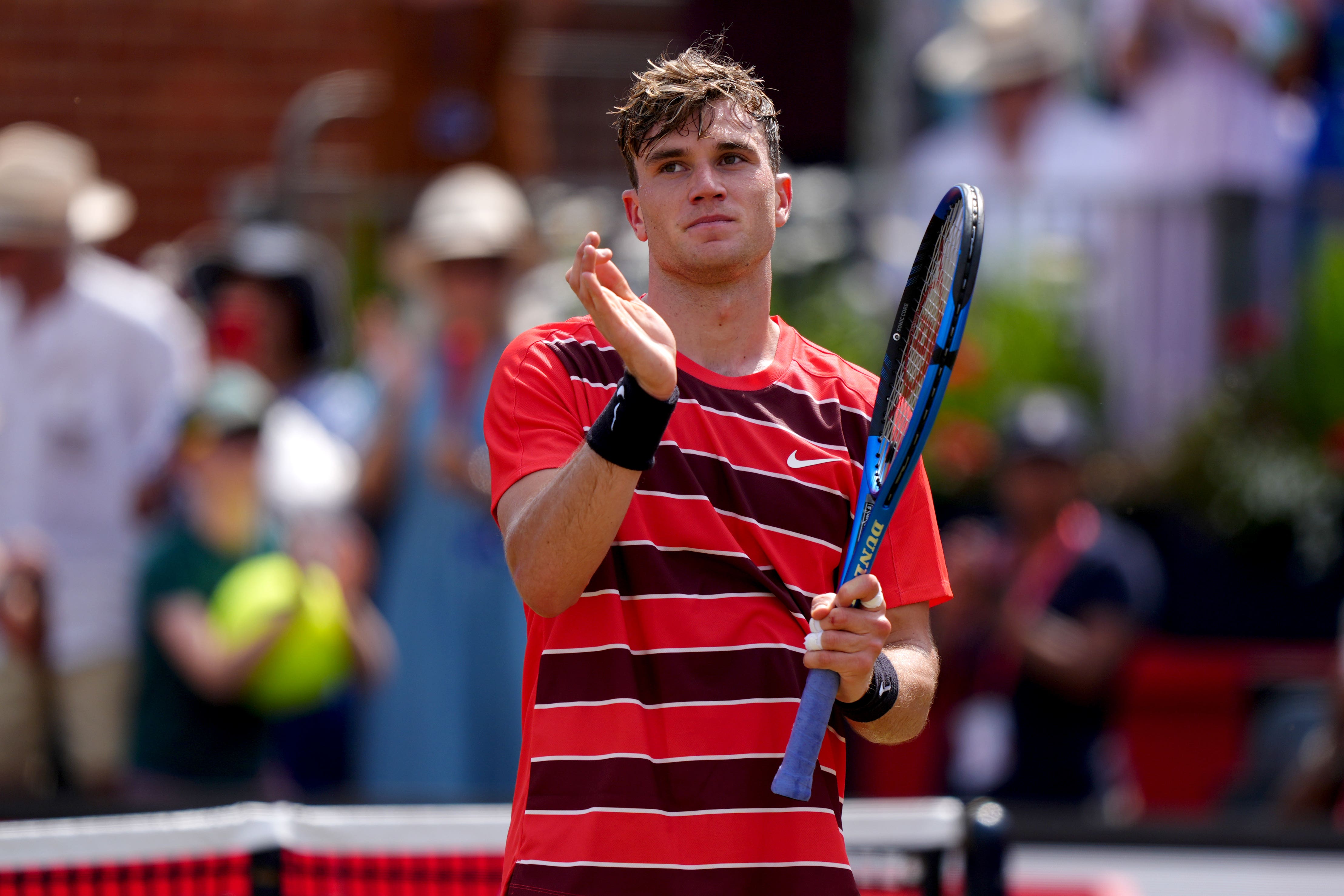 Jack Draper (pictured) won his match against Jenson Brooksby (Ben Whitley/PA)
