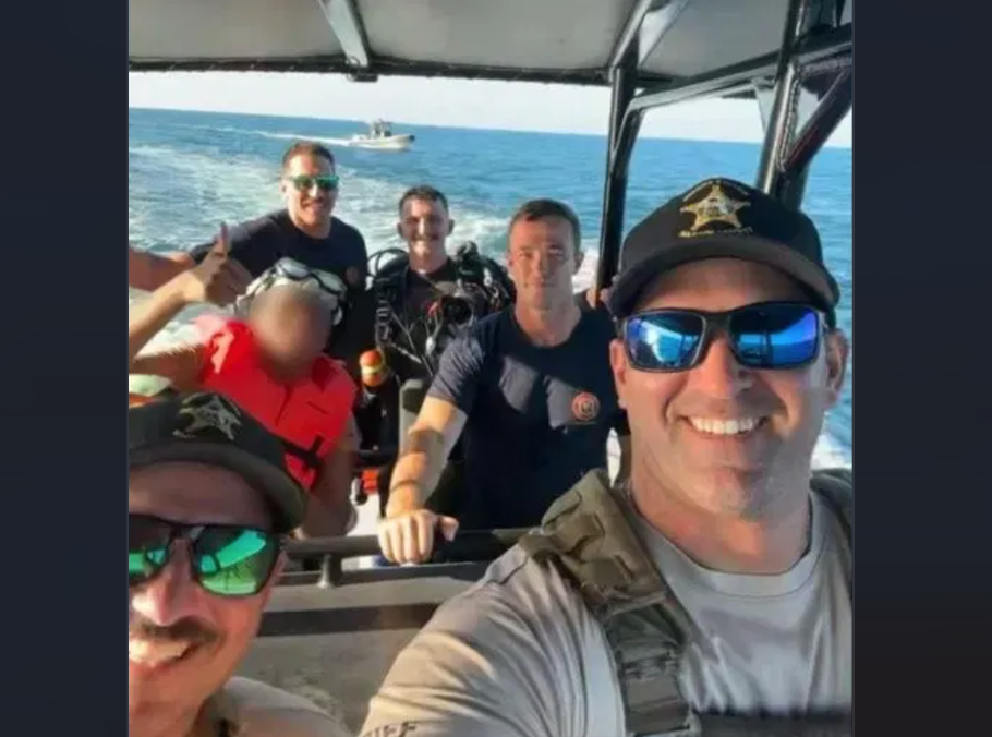 Missing teen rescued a mile off the Florida coast clinging to his body board