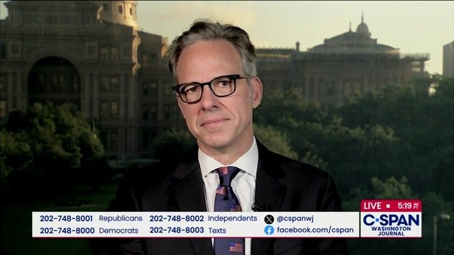 A C-SPAN caller torched CNN anchor Jake Tapper over his recent book about Joe Biden's decline, telling him, "I don't really like you."