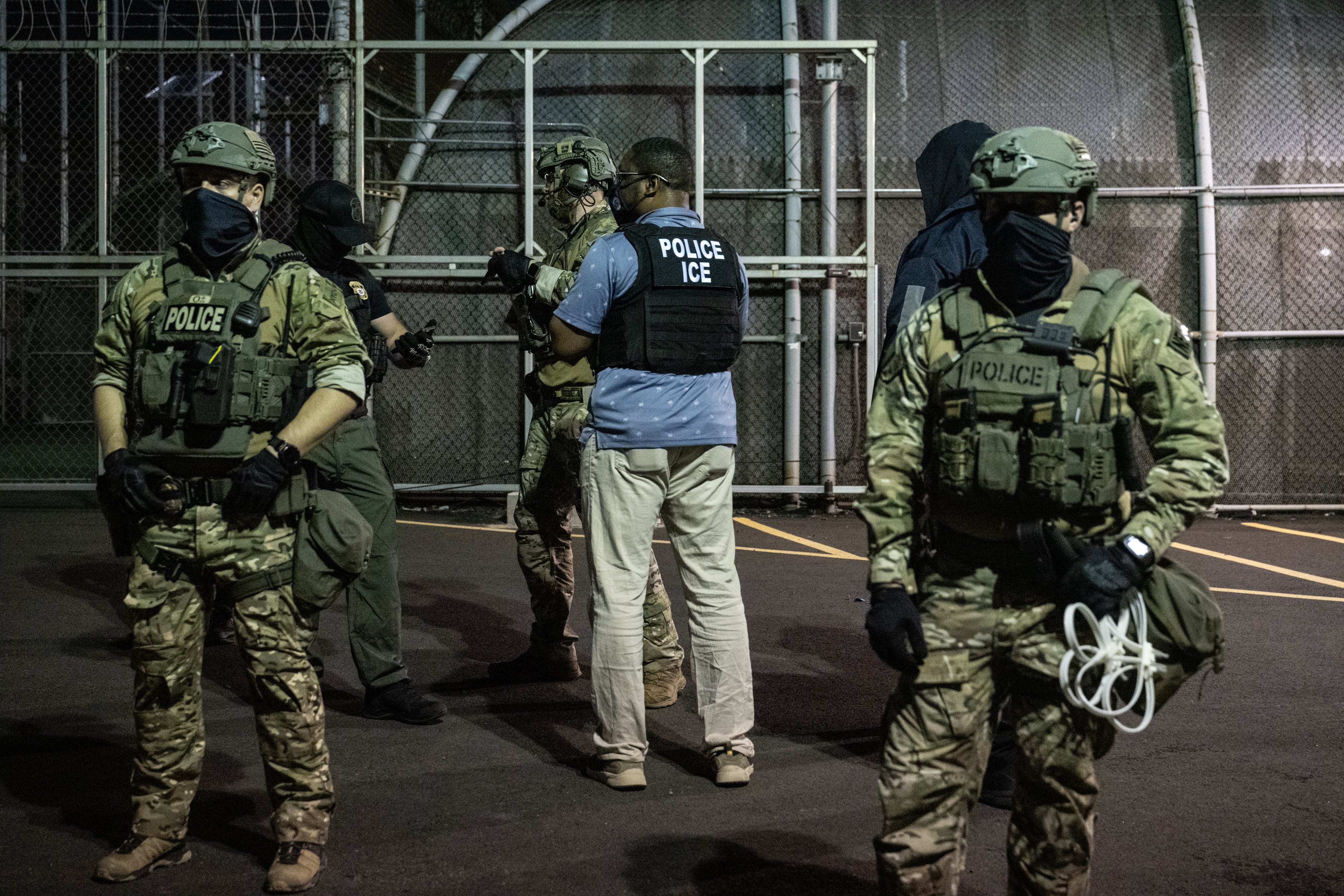 700 troops have been mobilized to help ICE in raids in Florida, Louisiana and Texas