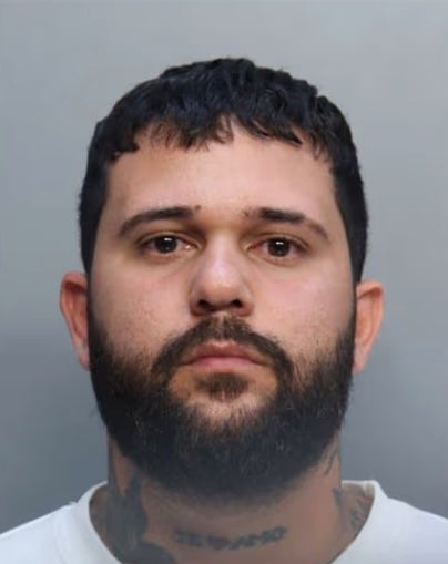 Rodrigo Mendizabal, 29, has been arrested after an argument over mangos ended with him pulling a gun on another man and telling him, “I’m going to shoot you,” police say